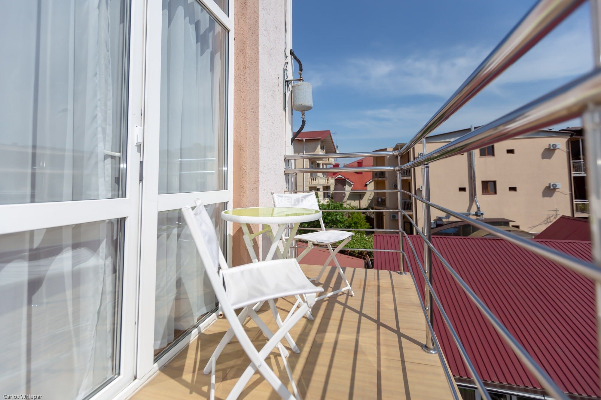 Двухместный номер с балконом (внутренний двор)