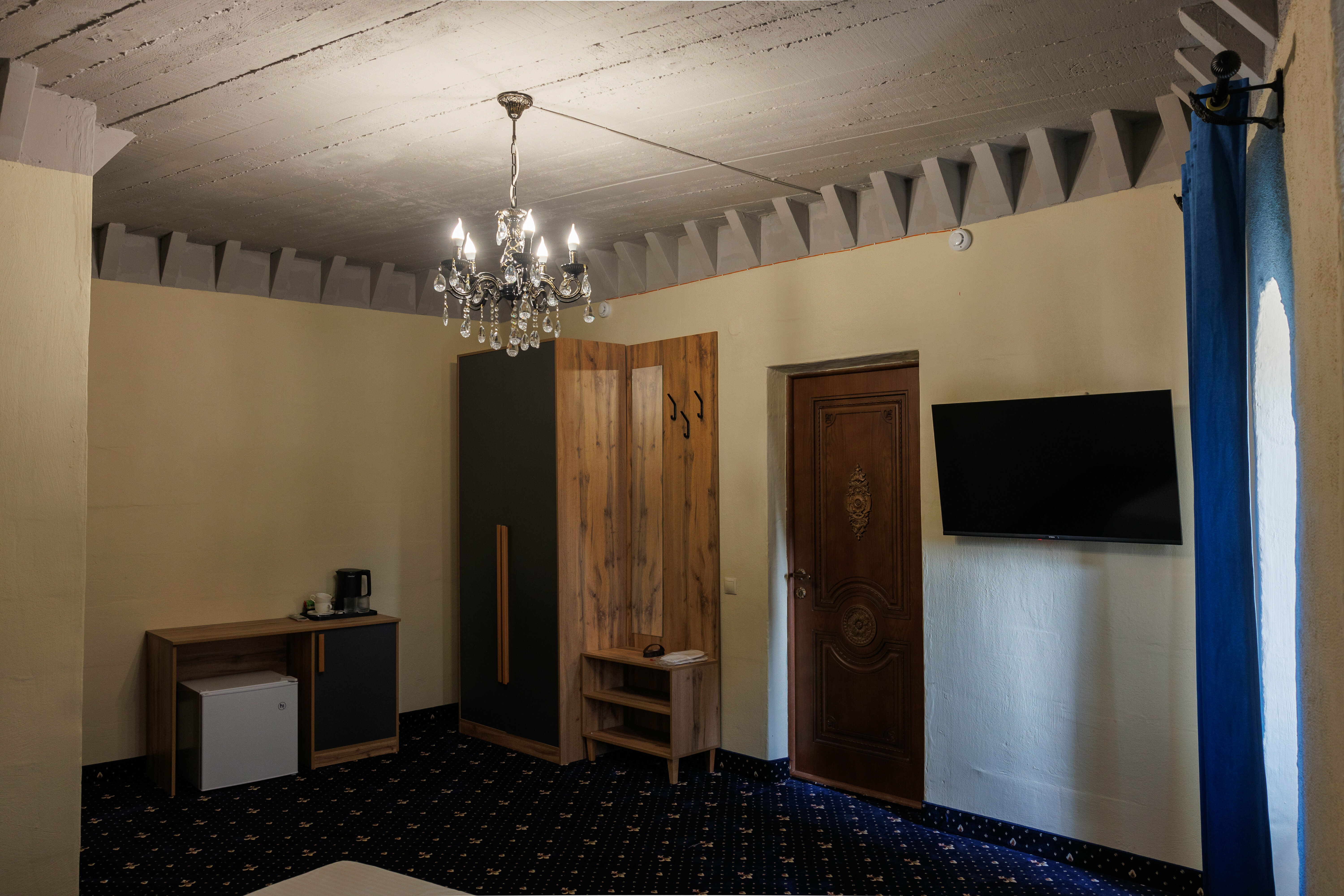 Двухместный номер с 1 кроватью и балконом