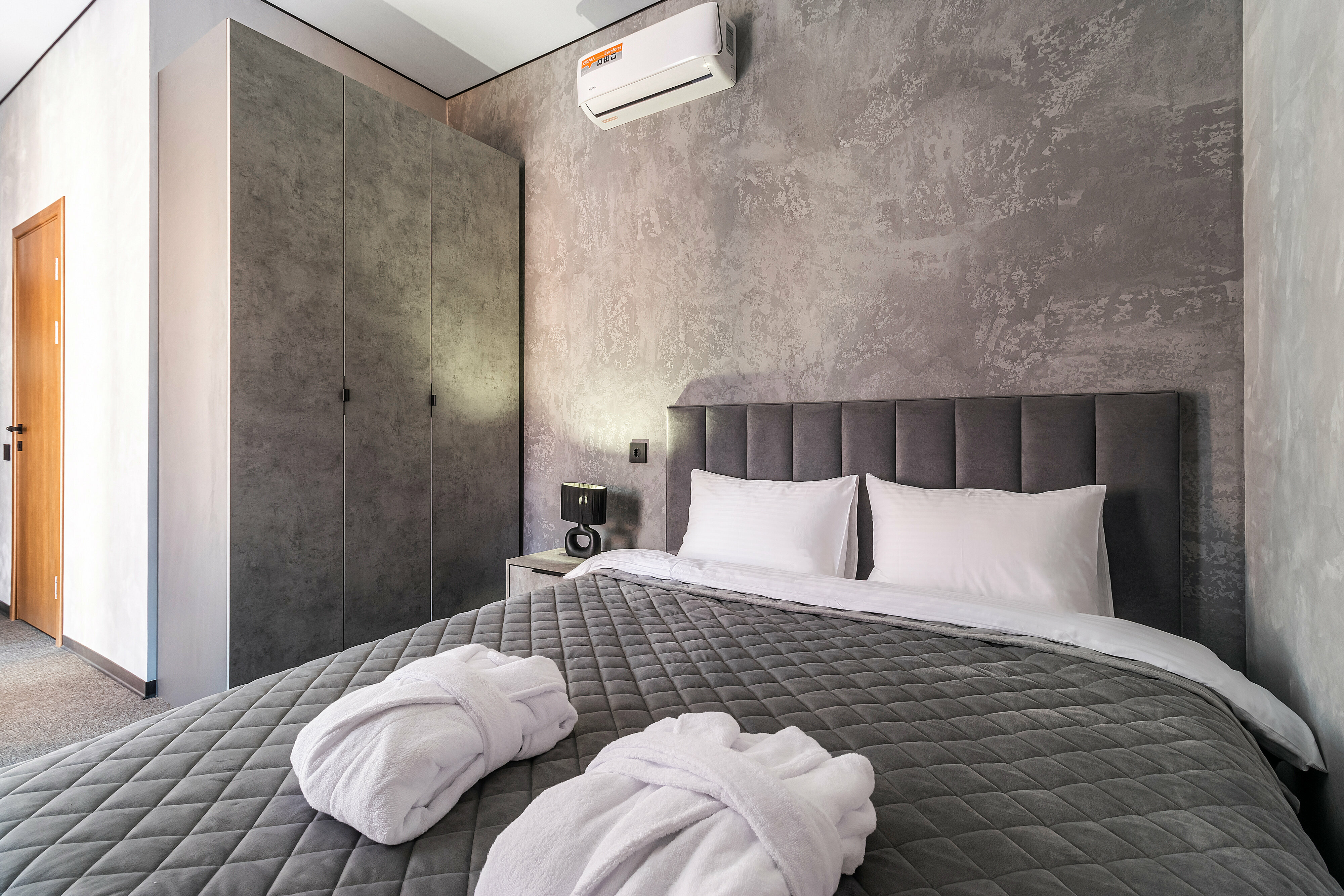 Двухместный номер с 1 кроватью и балконом