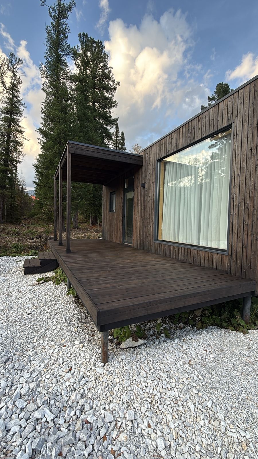 Дом с видом на горы