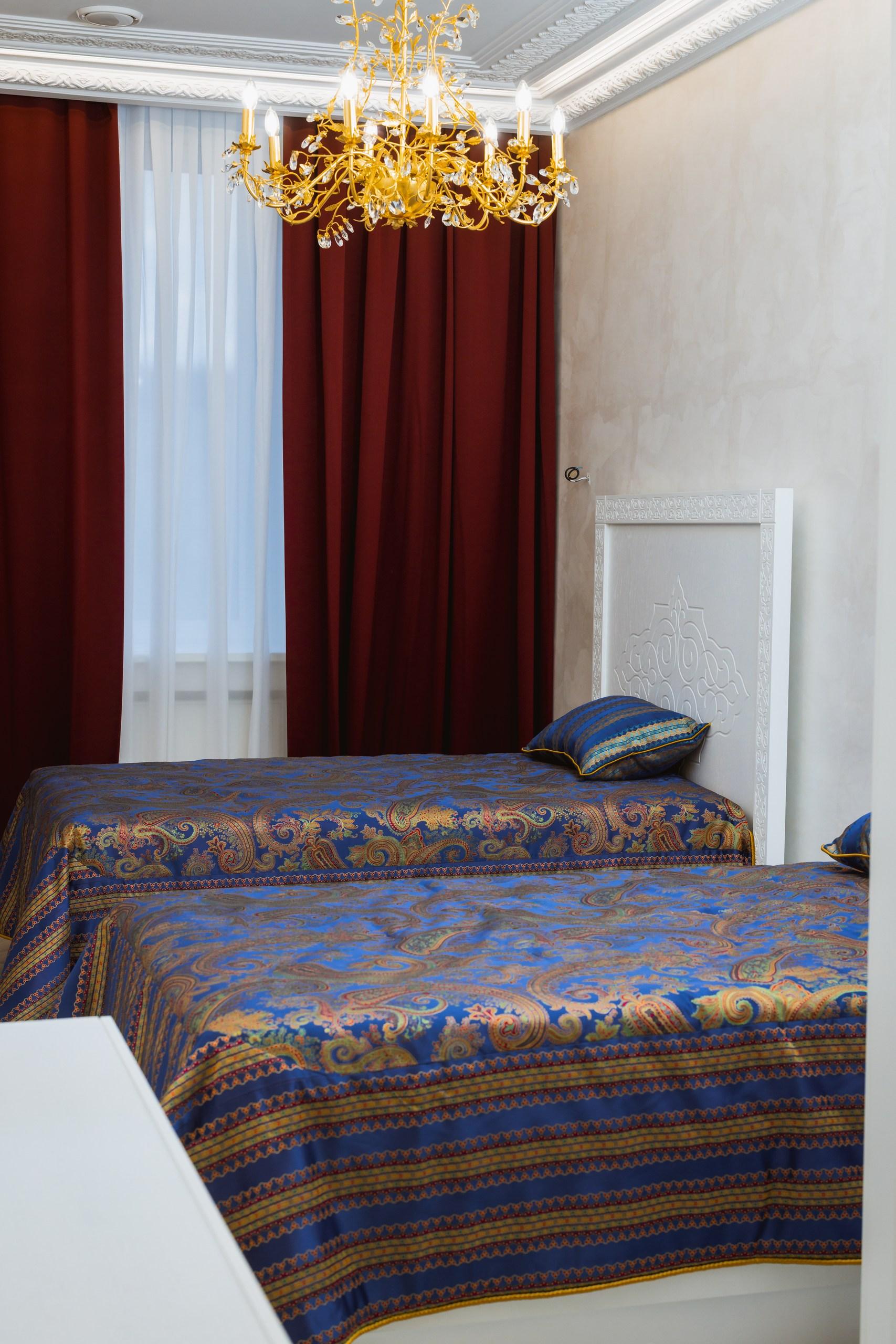 Двухместный номер с 2 отдельными кроватями и ванной