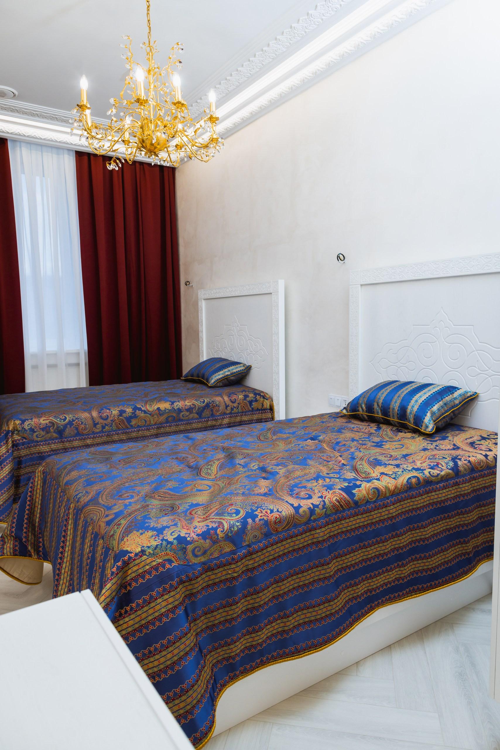 Двухместный номер с 2 отдельными кроватями и ванной