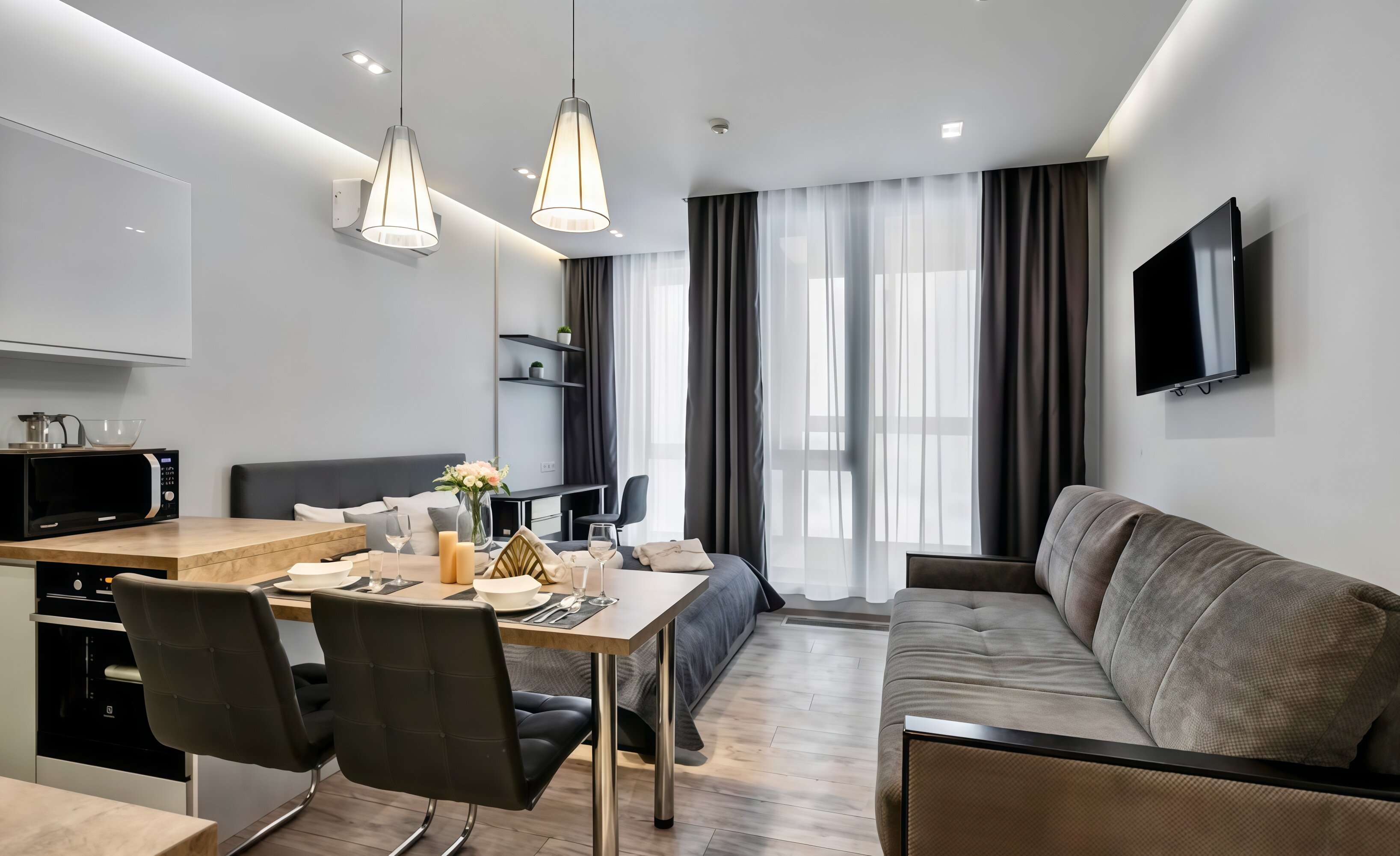 Cемейный номер с собственной ванной комнатой