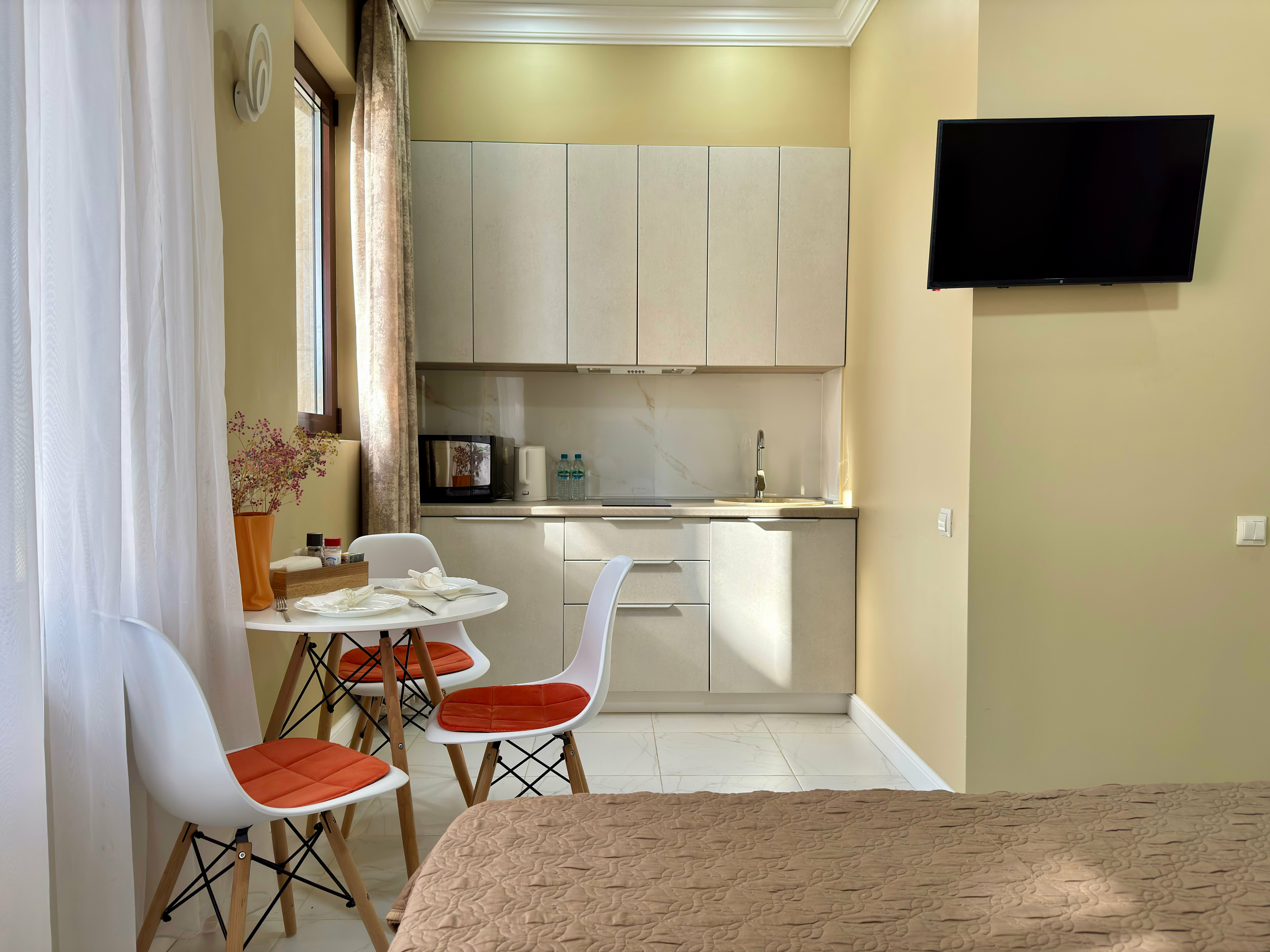 Двухместные апартаменты с видом на горы