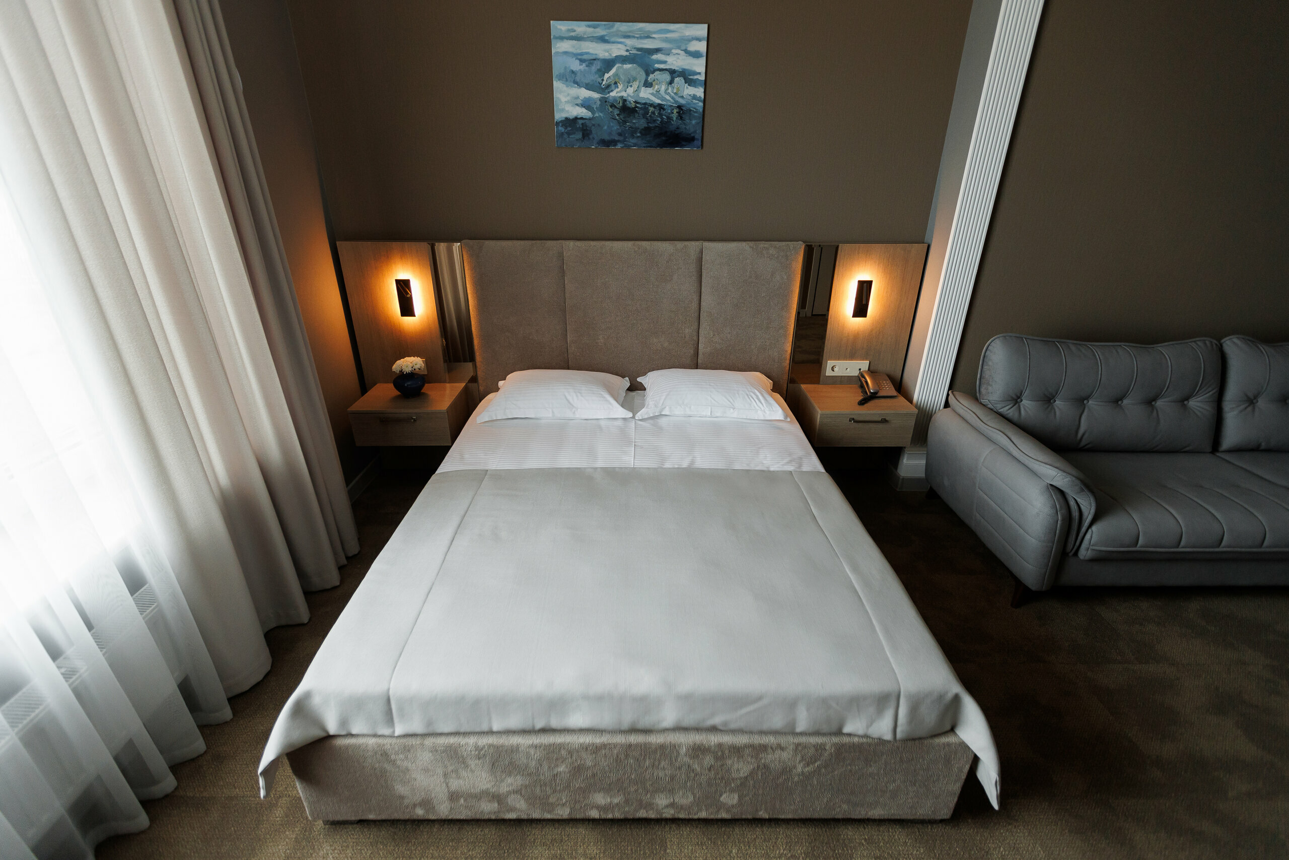 Двухместный номер Делюкс с 1 кроватью и видом на море