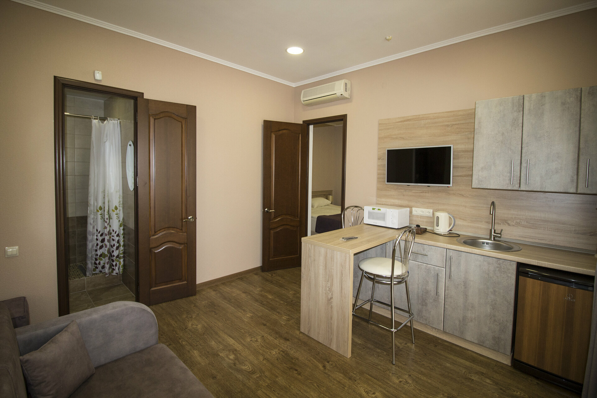 двухкомнатные апартаменты "2й КОРПУС" на Курортном бульваре 2 Б