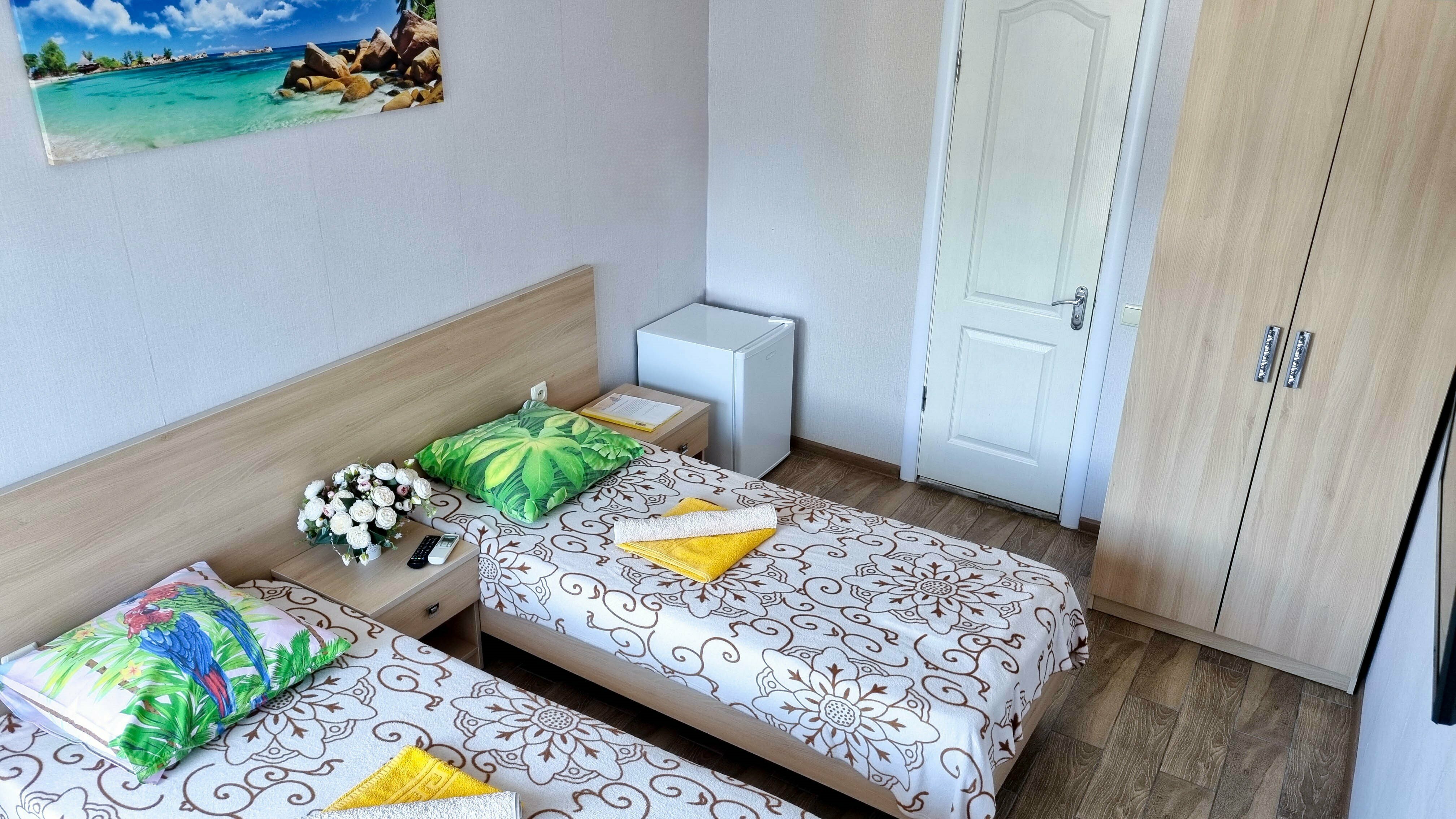 Стандартный двухместный номер с 1 кроватью или 2 отдельными кроватями