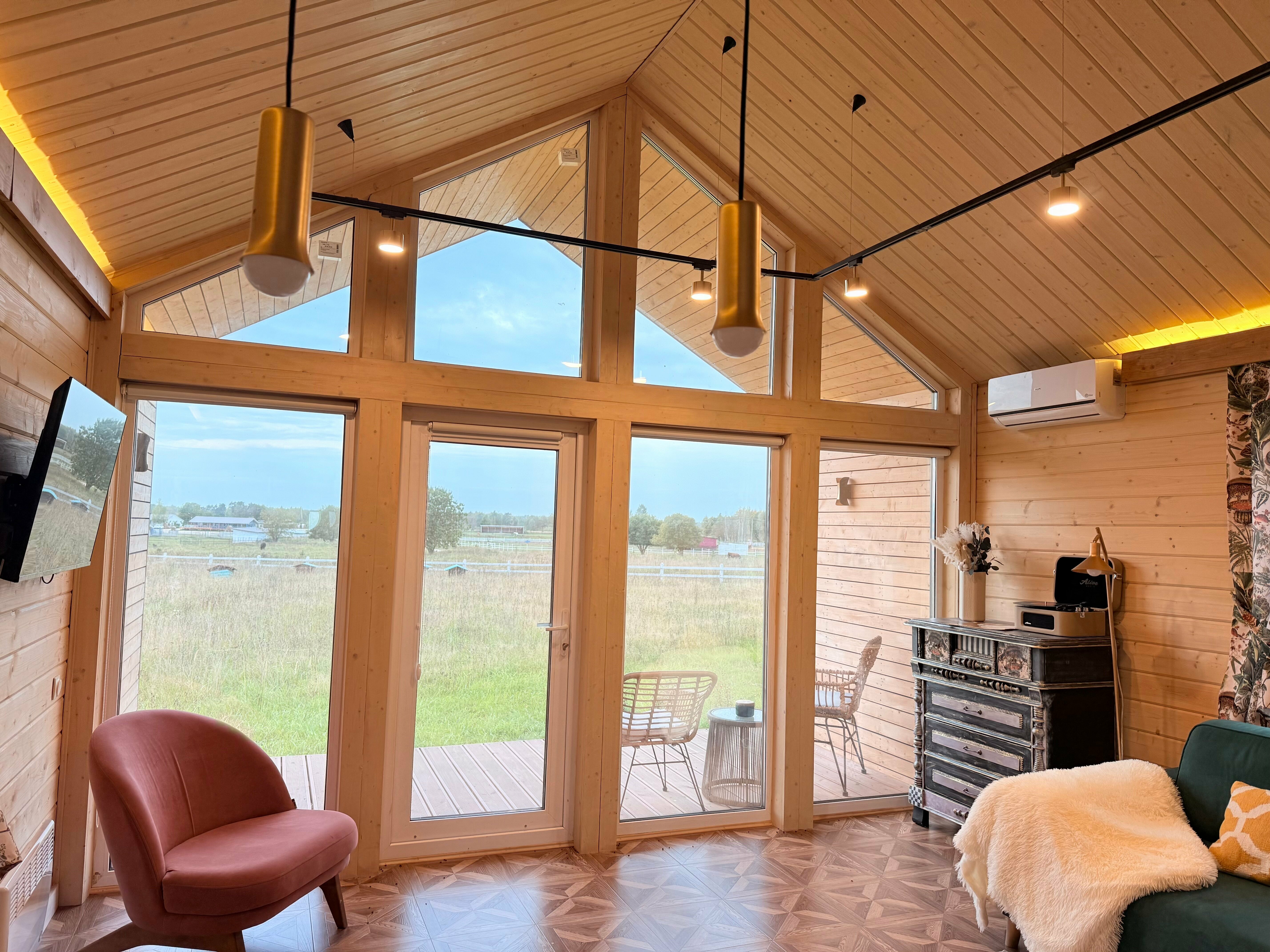Красота - Барнхаус с видом на ферму