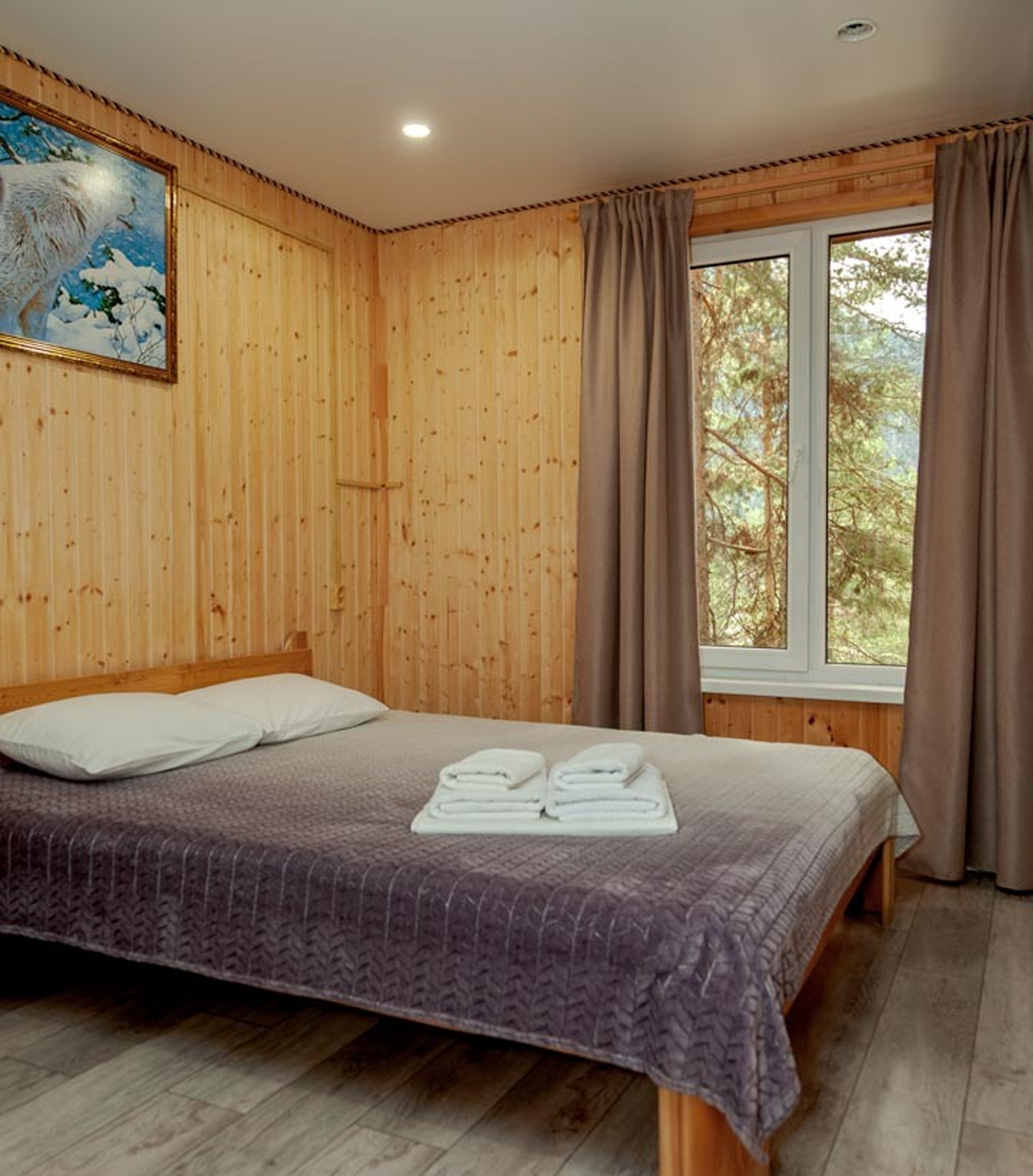 7-местный номер с верандой с 2-мя комнатами