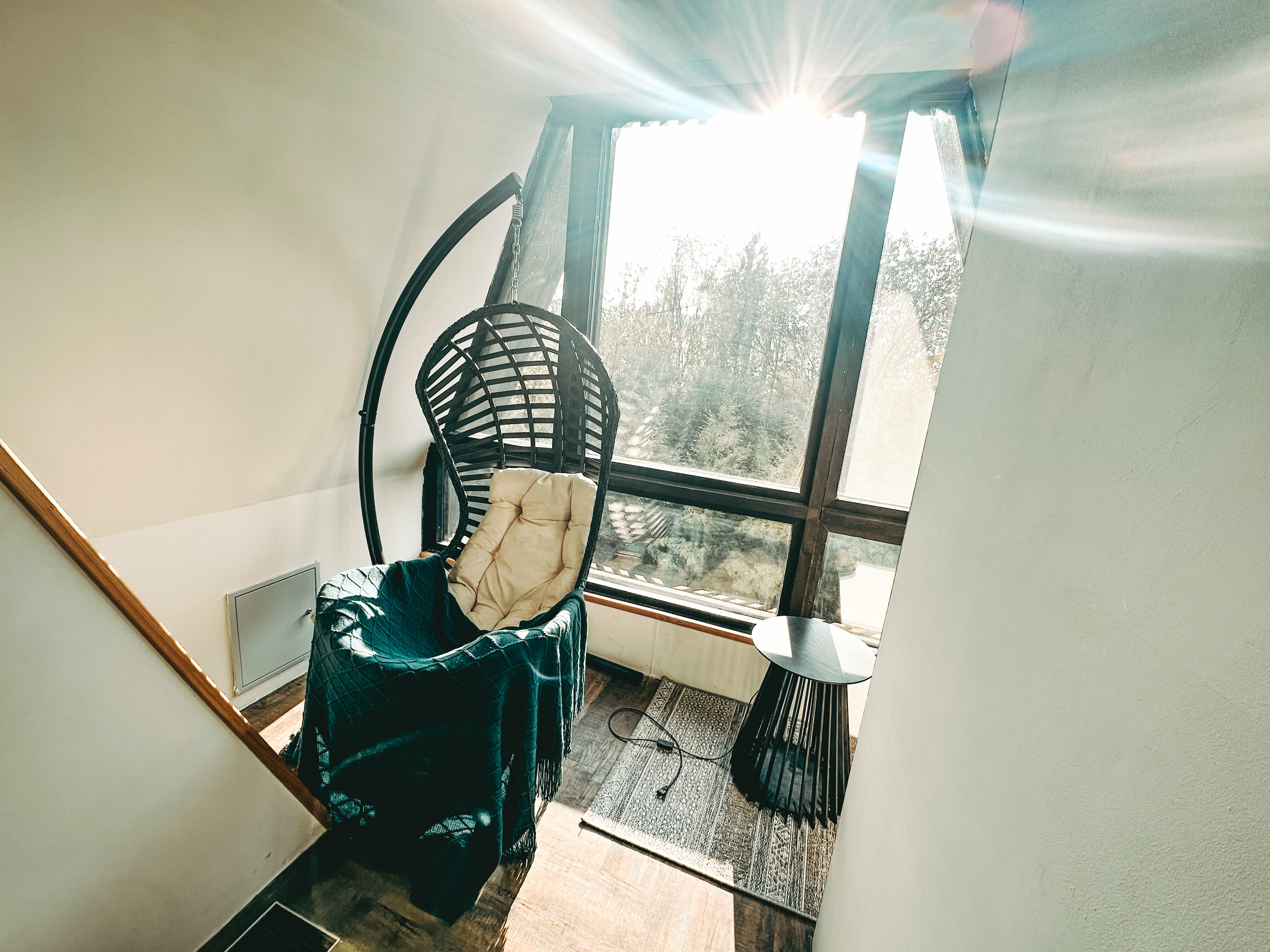 Треугольное шале с большим залом