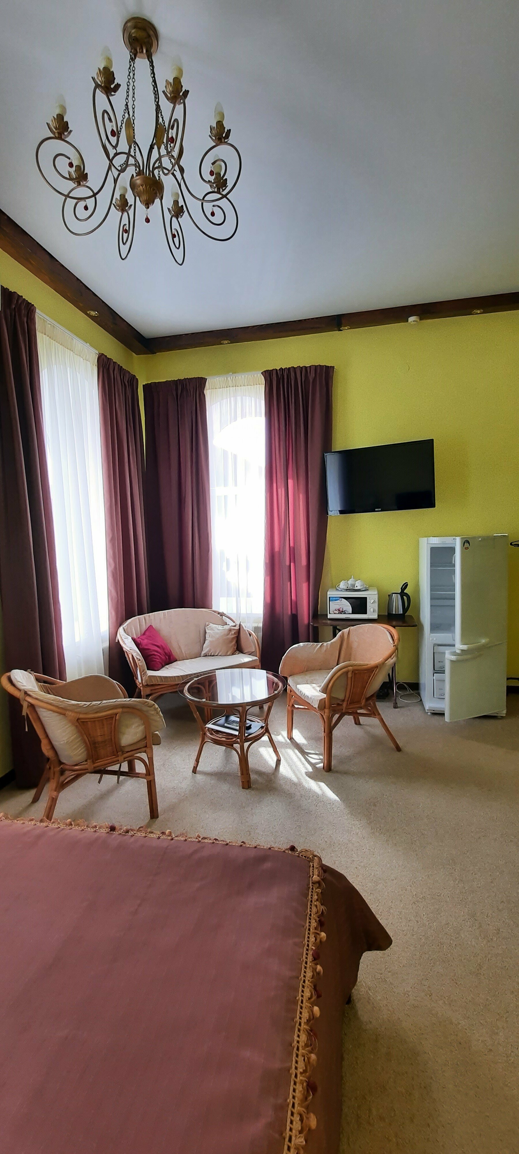 Полулюкс с камином