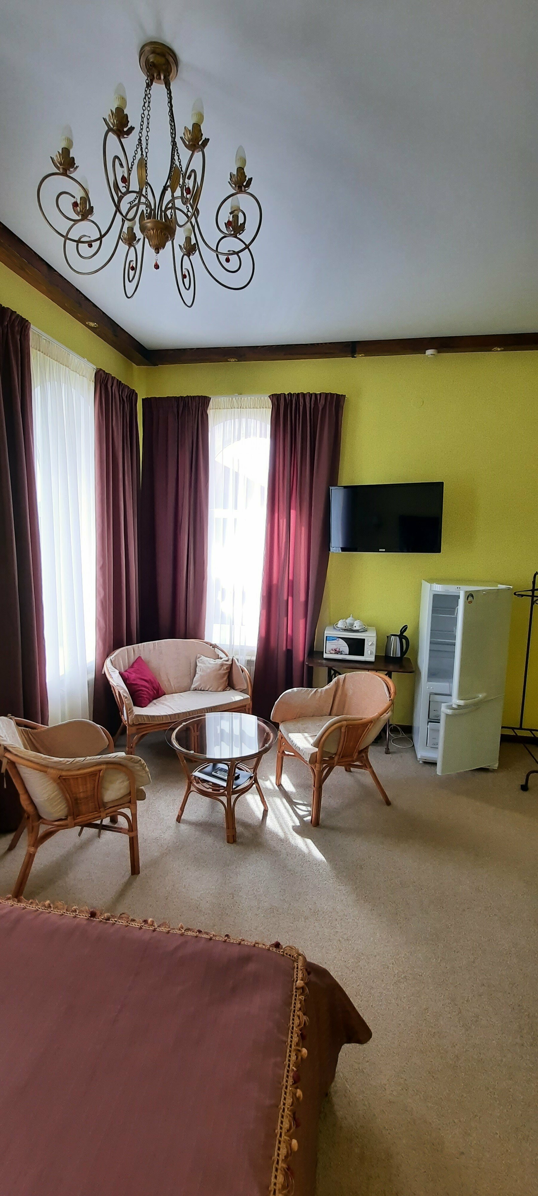 Полулюкс с камином