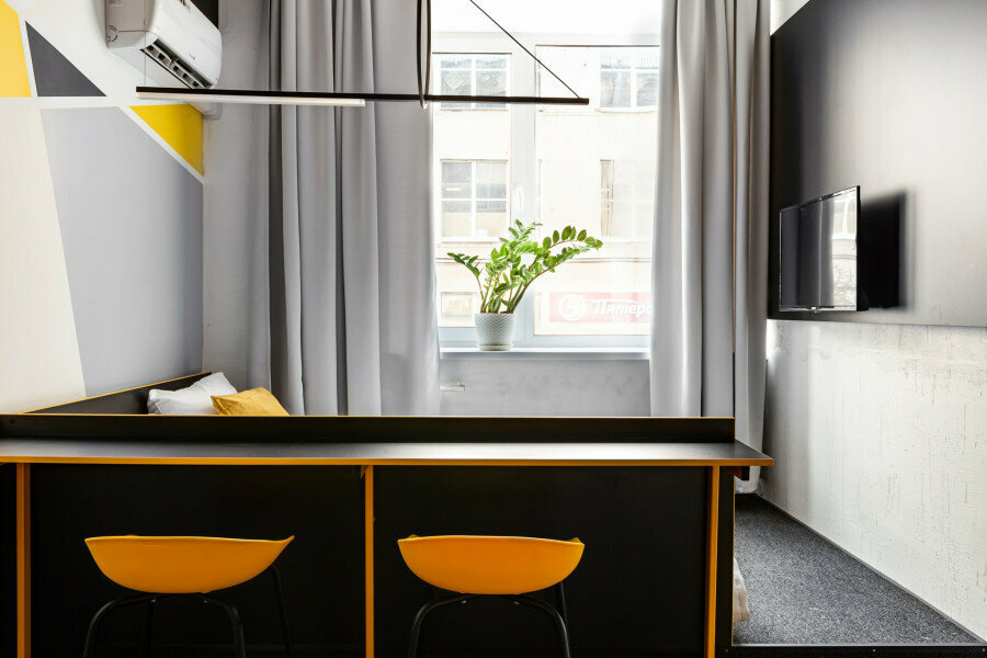 Студия с кухней