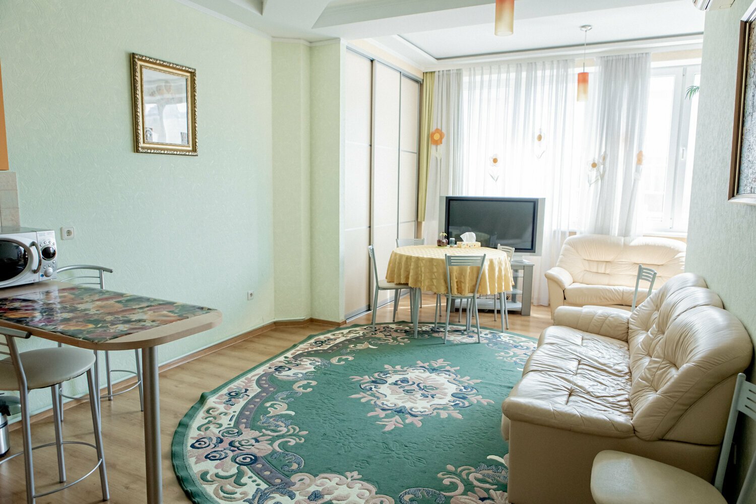 Евро двушка с видом на море