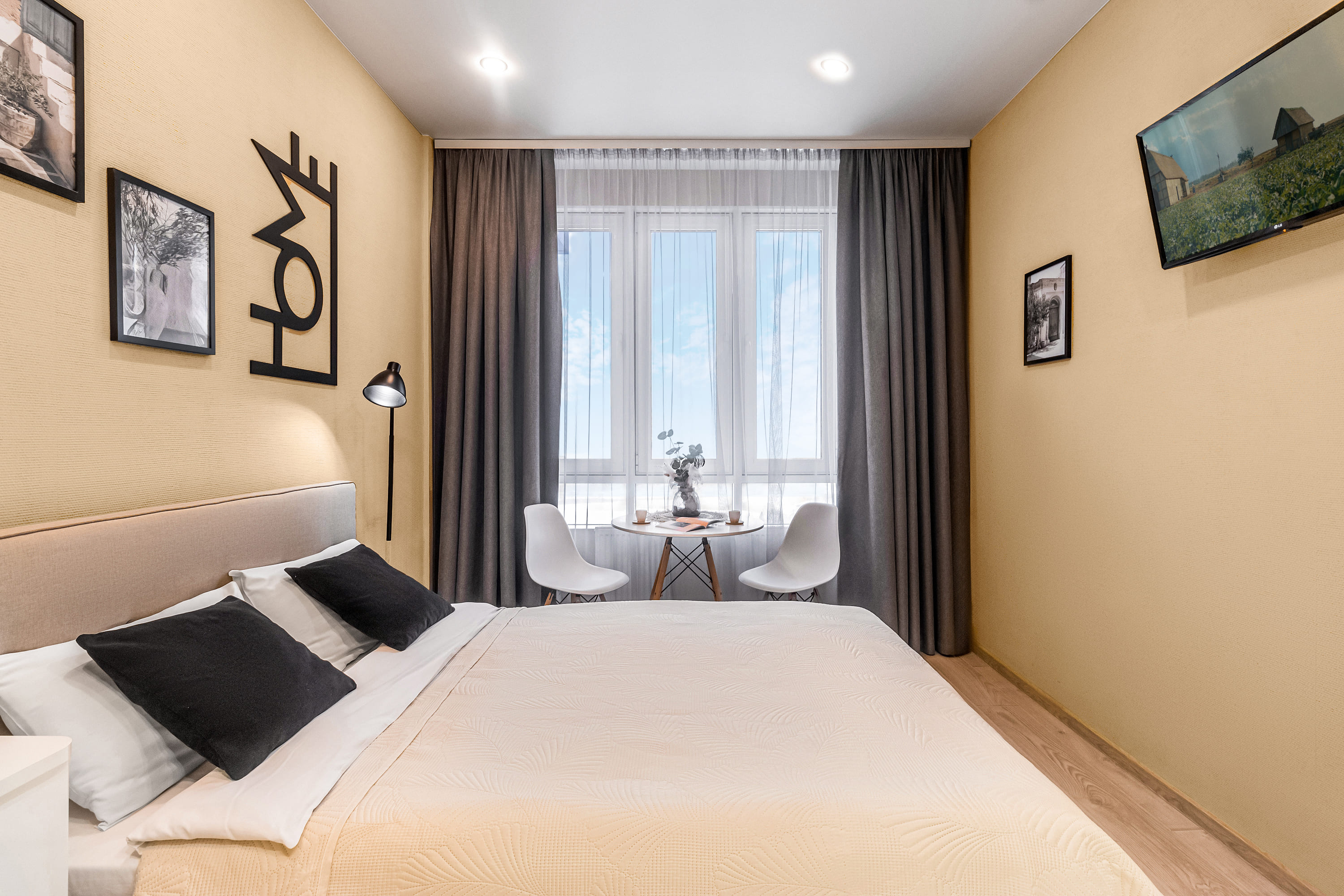 Студия Home с видом на закаты