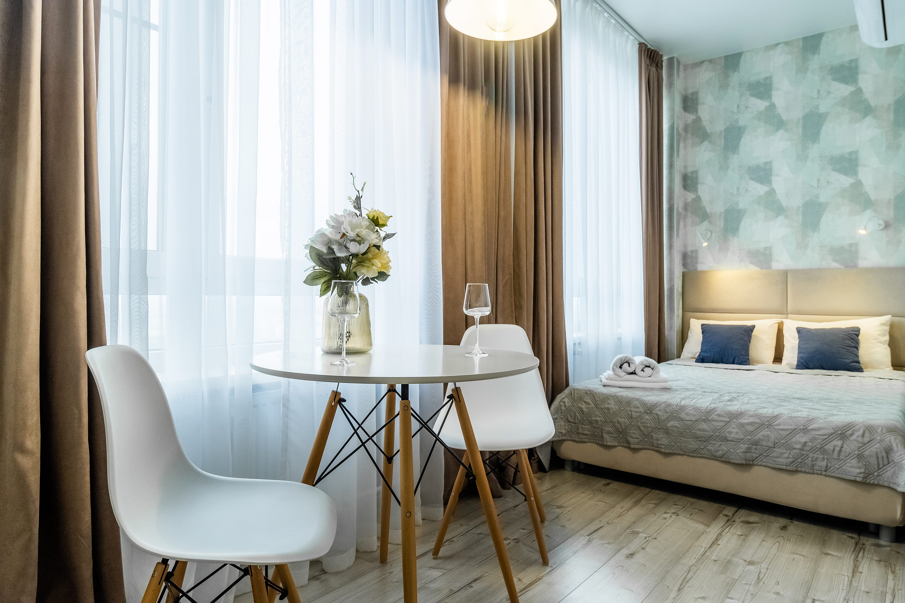 Студия Story №1607 с видом на реку