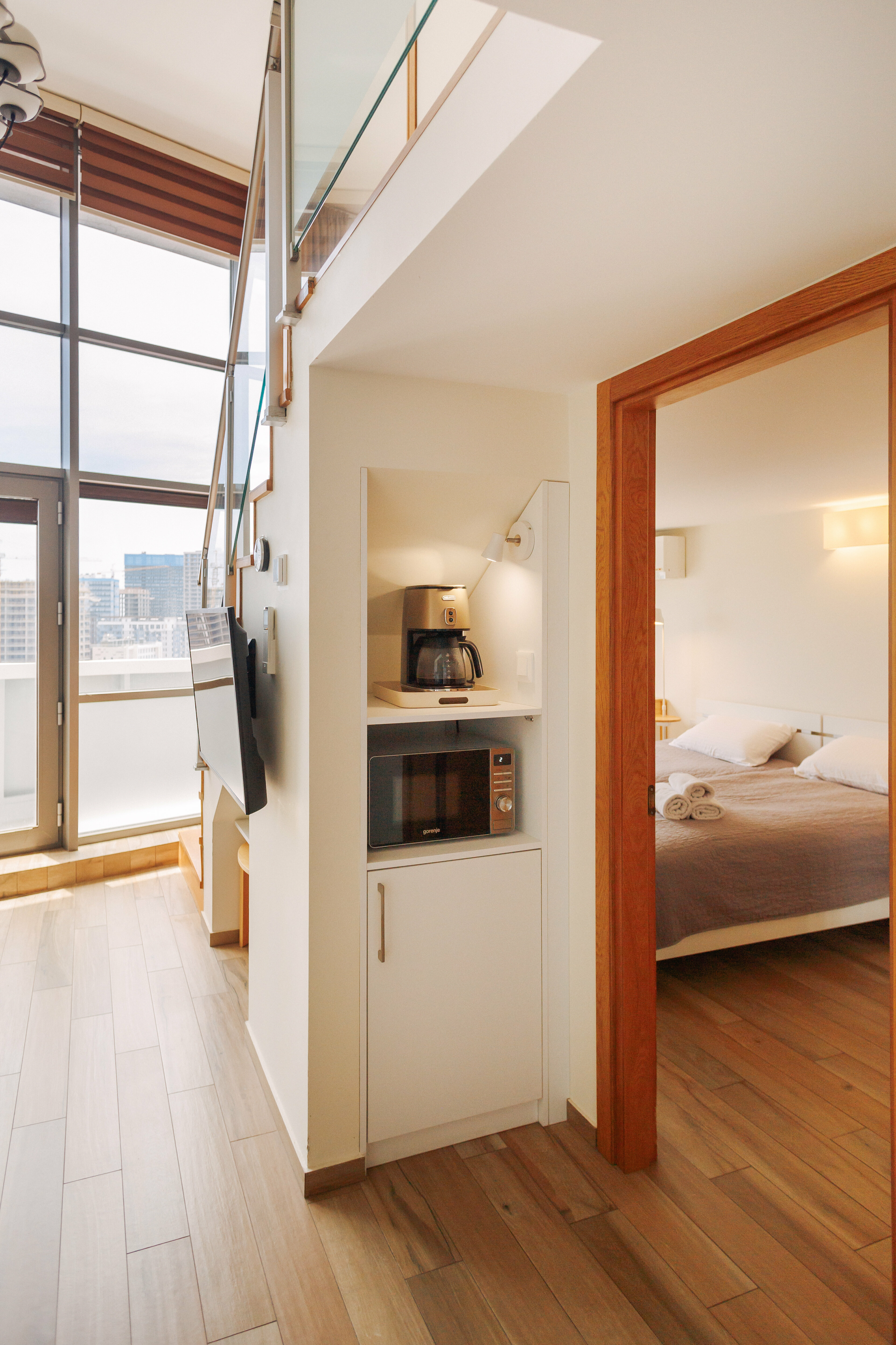 Двухуровневые апартаменты