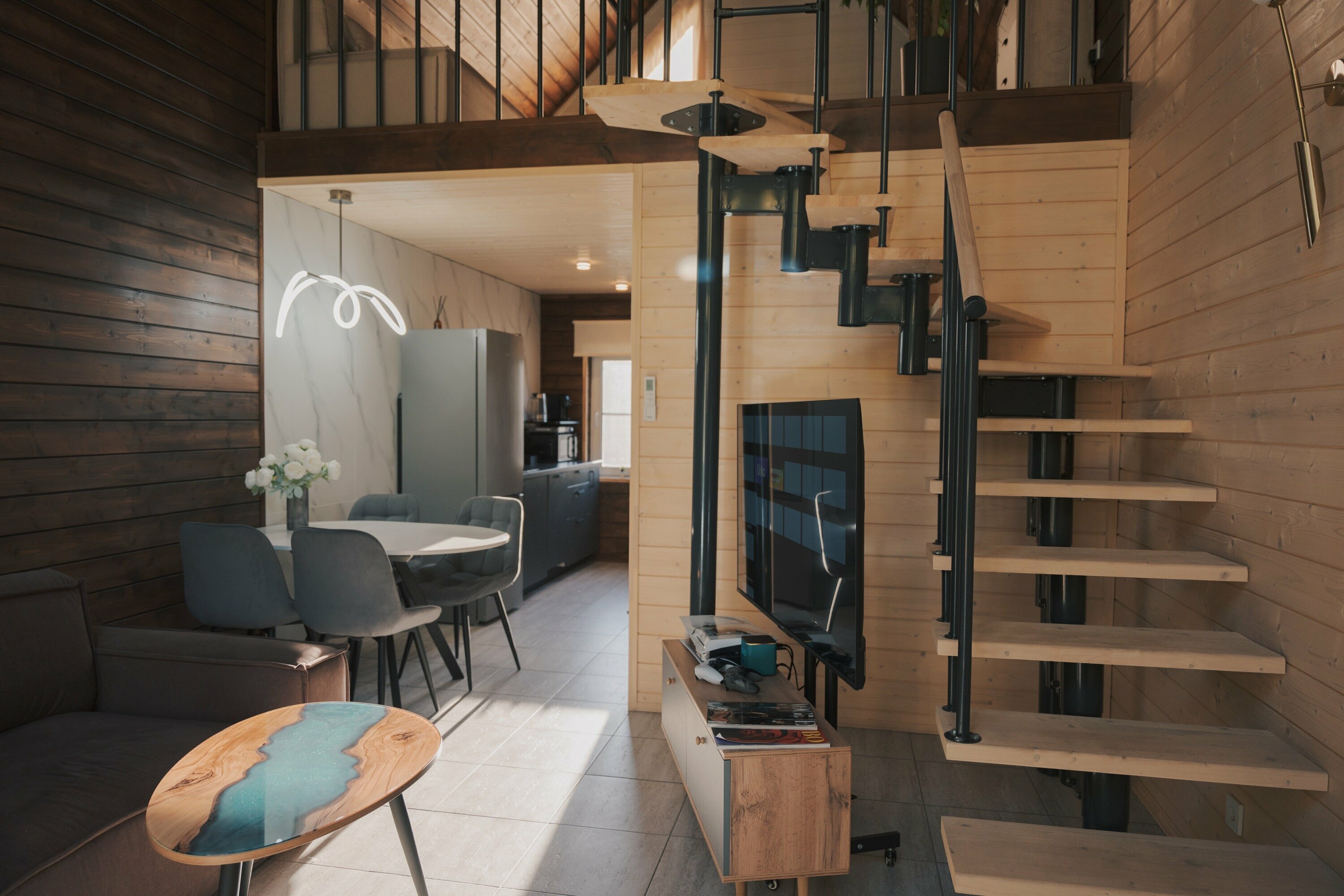 Коттедж с видом на лес