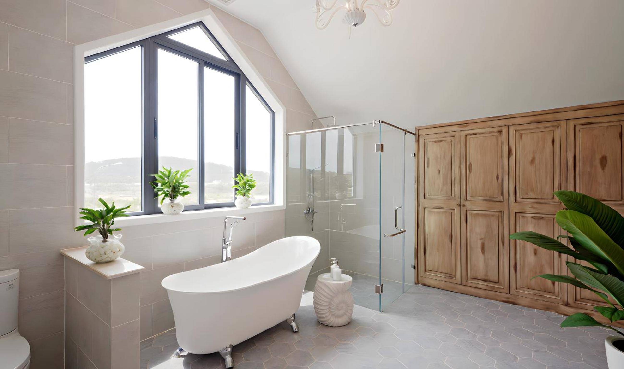 Five-Bedroom Villa with Garden View