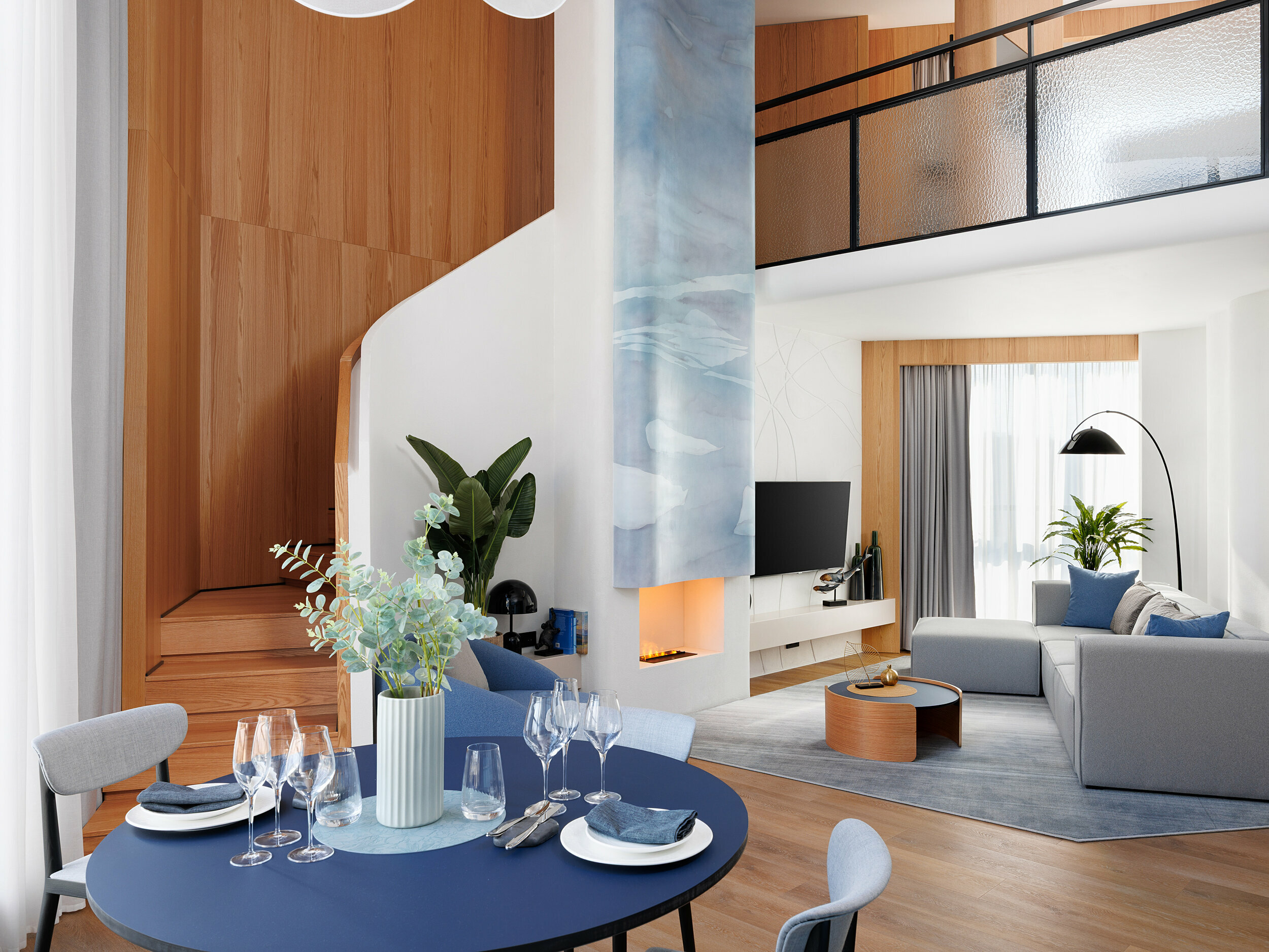 Двухуровневый люкс