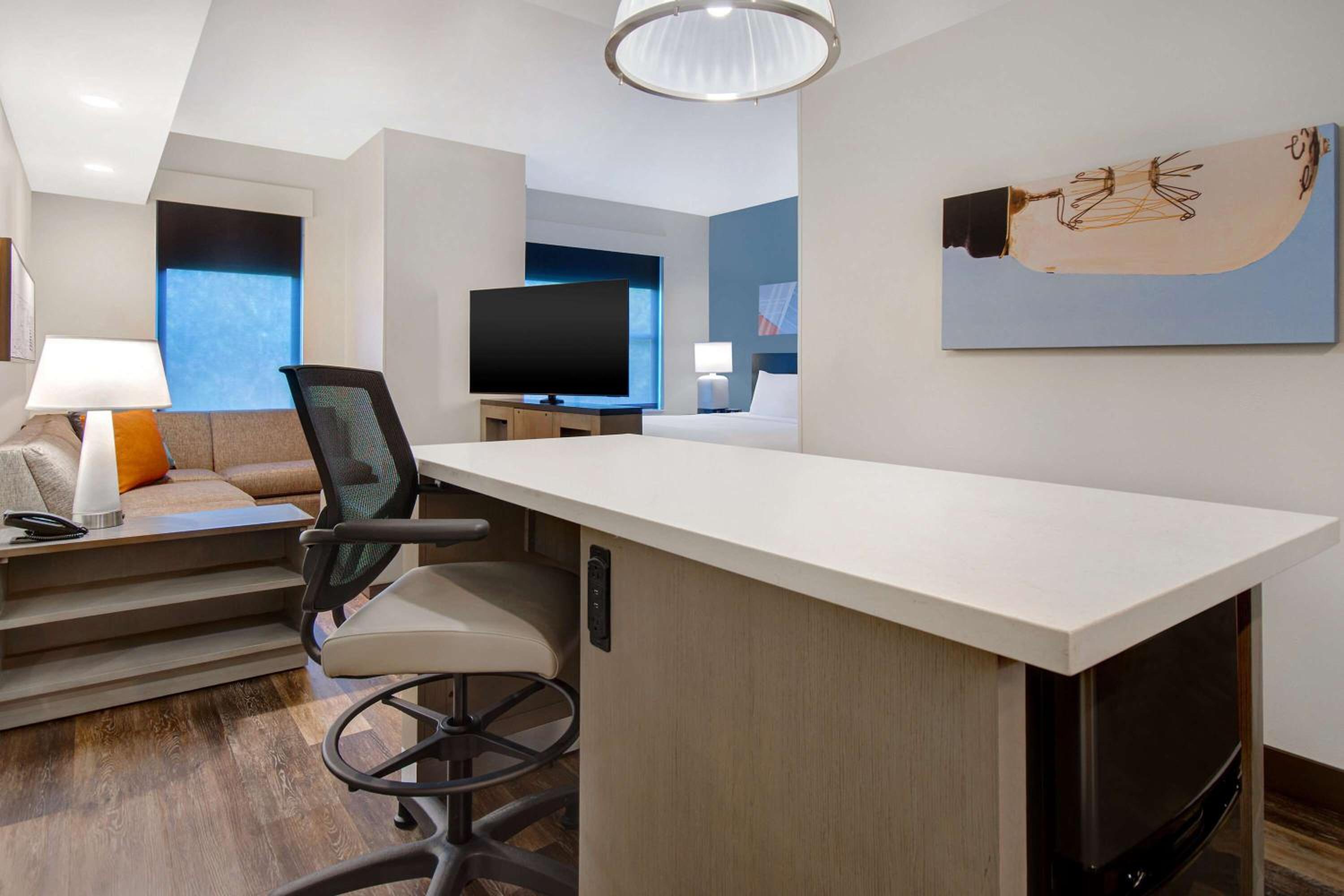 King Studio Suite with Kitchen and Roll-In Shower - Disability Access