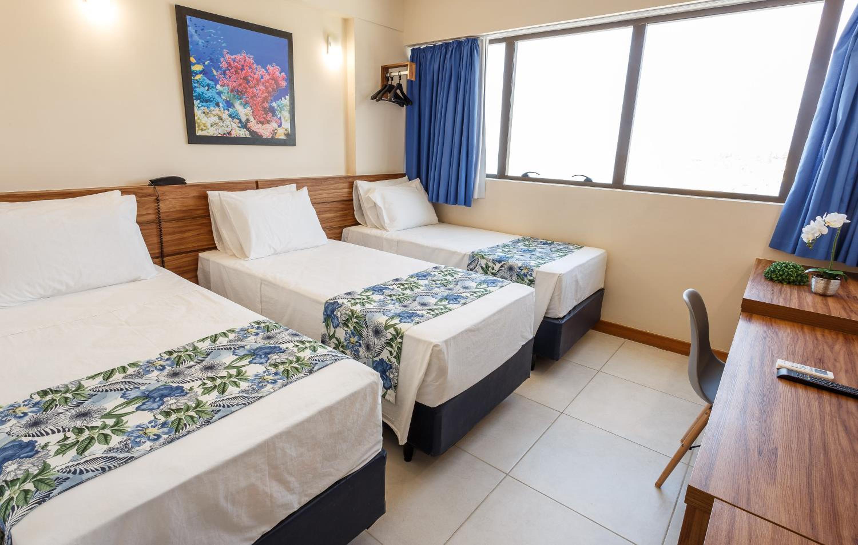 Triple Room with Three Single Beds