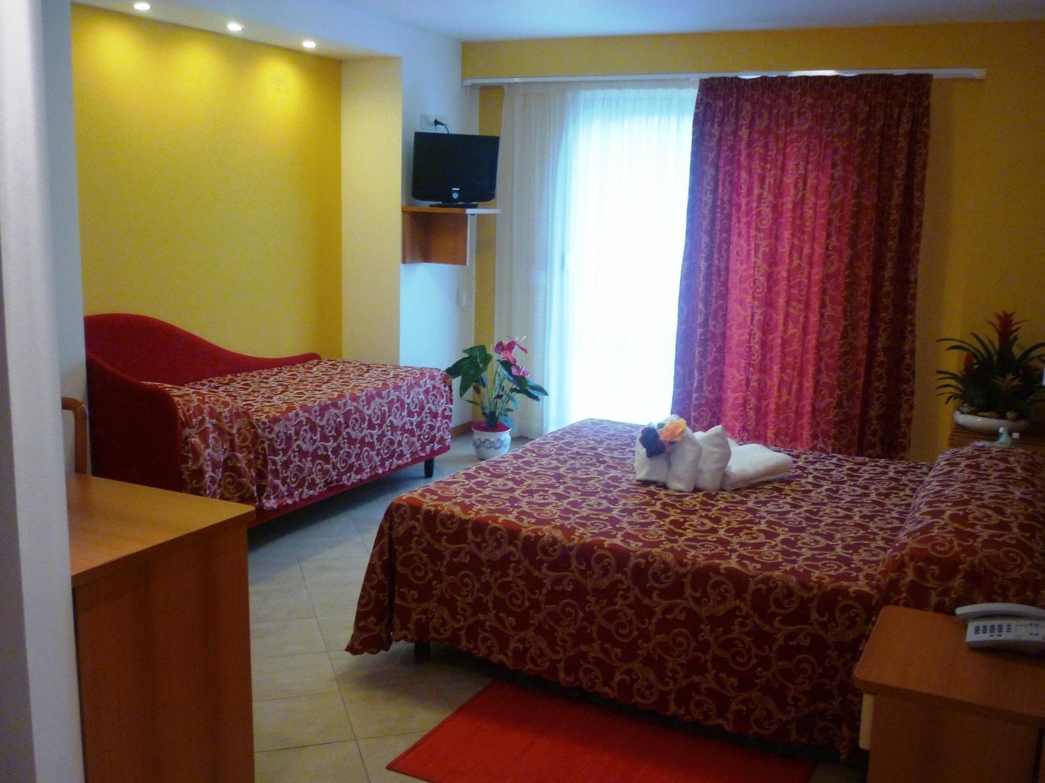 Quadruple Room with Balcony