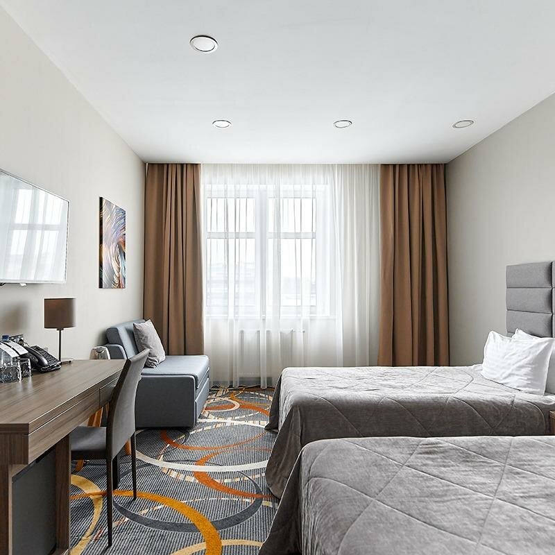 Классический двухместный номер с 2 раздельными кроватями