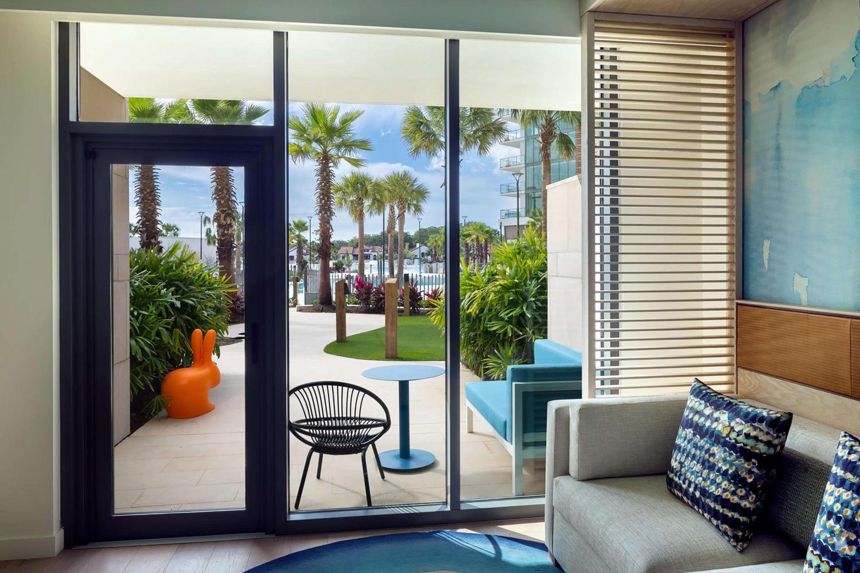 King Room with Patio and Poolside