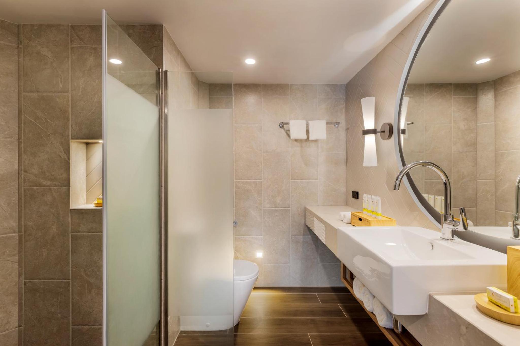 Family Room with One Queen and Two Tier Bunk Bed