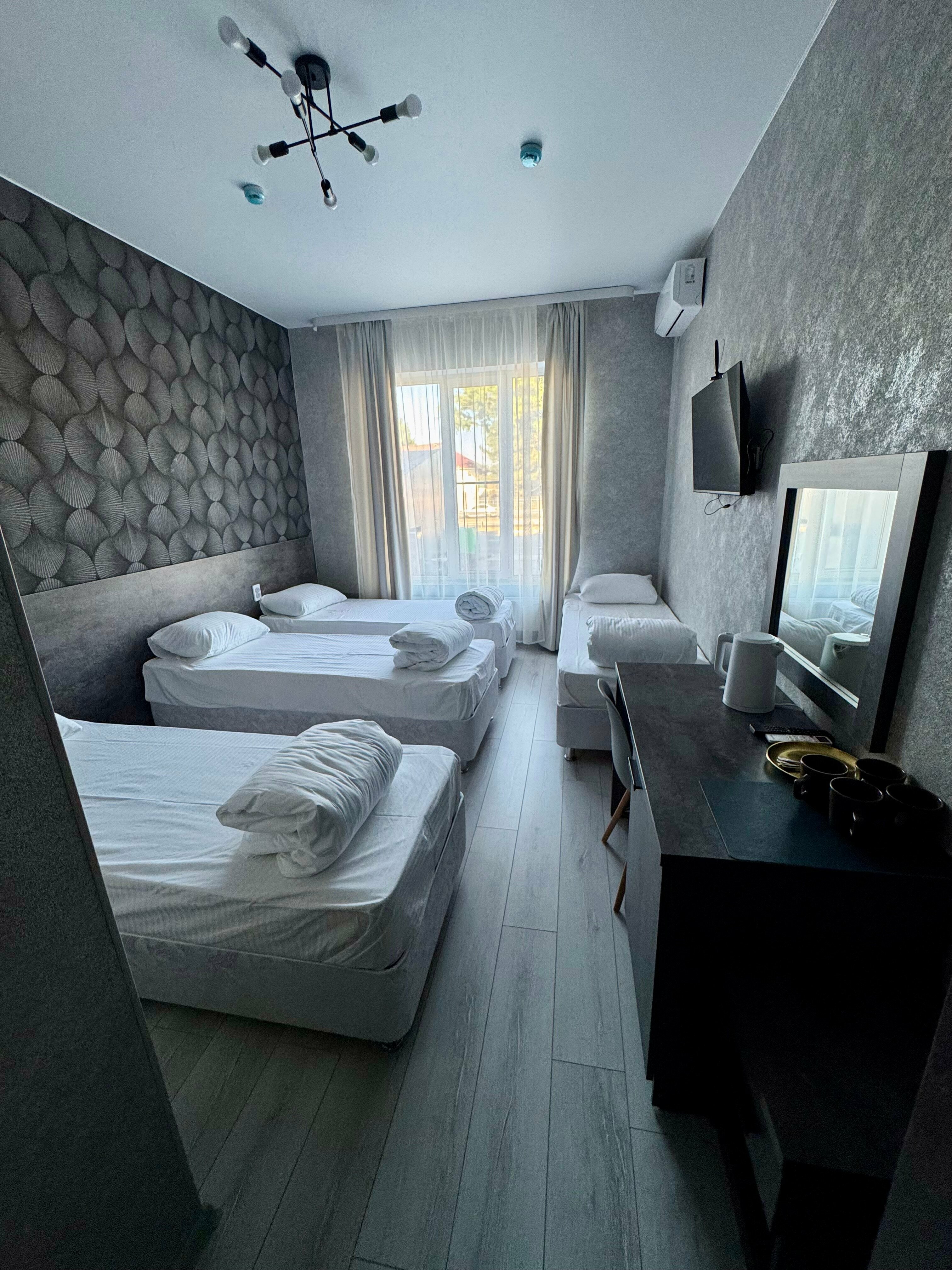 Четырехместный комфорт с раздельными кроватями