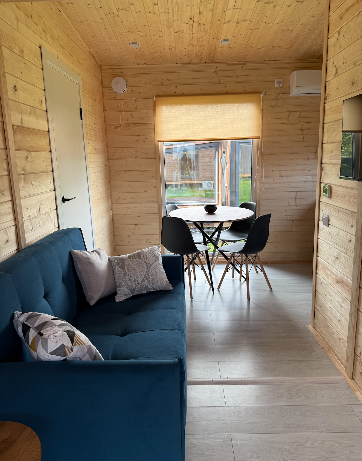 Домик "Тайга" с двумя спальнями и кухней-гостиной