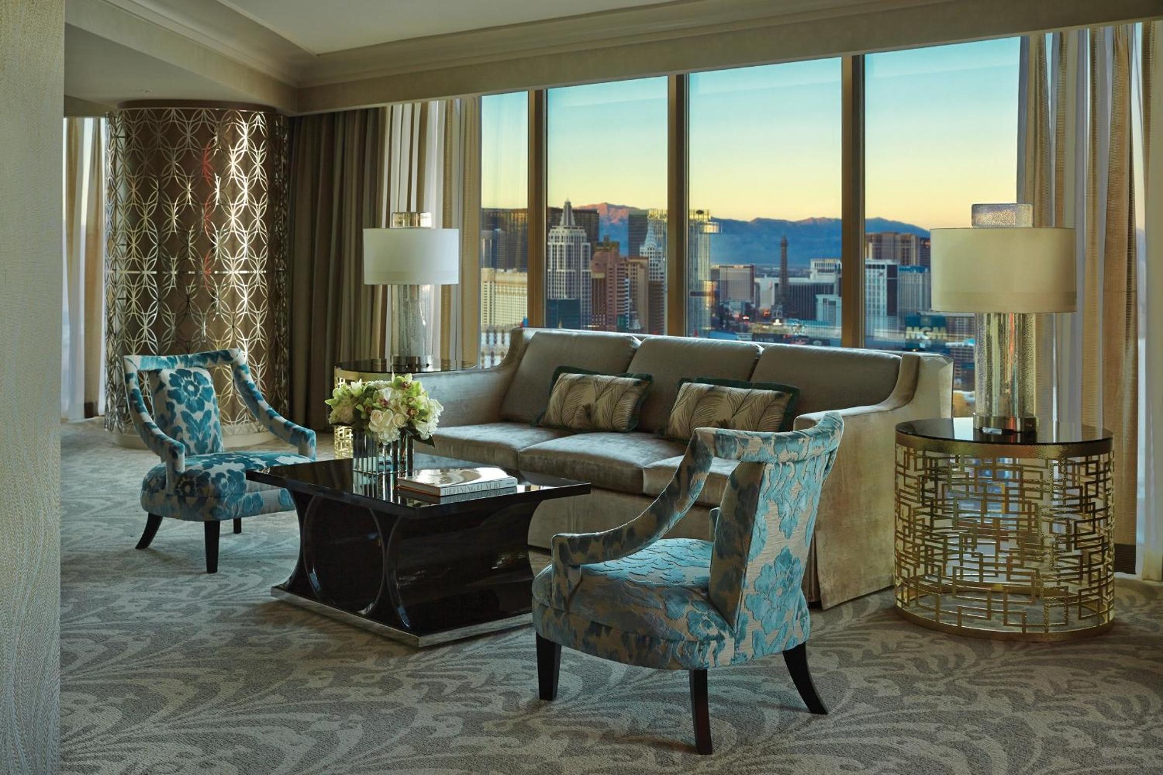 Presidential Suite with Strip View