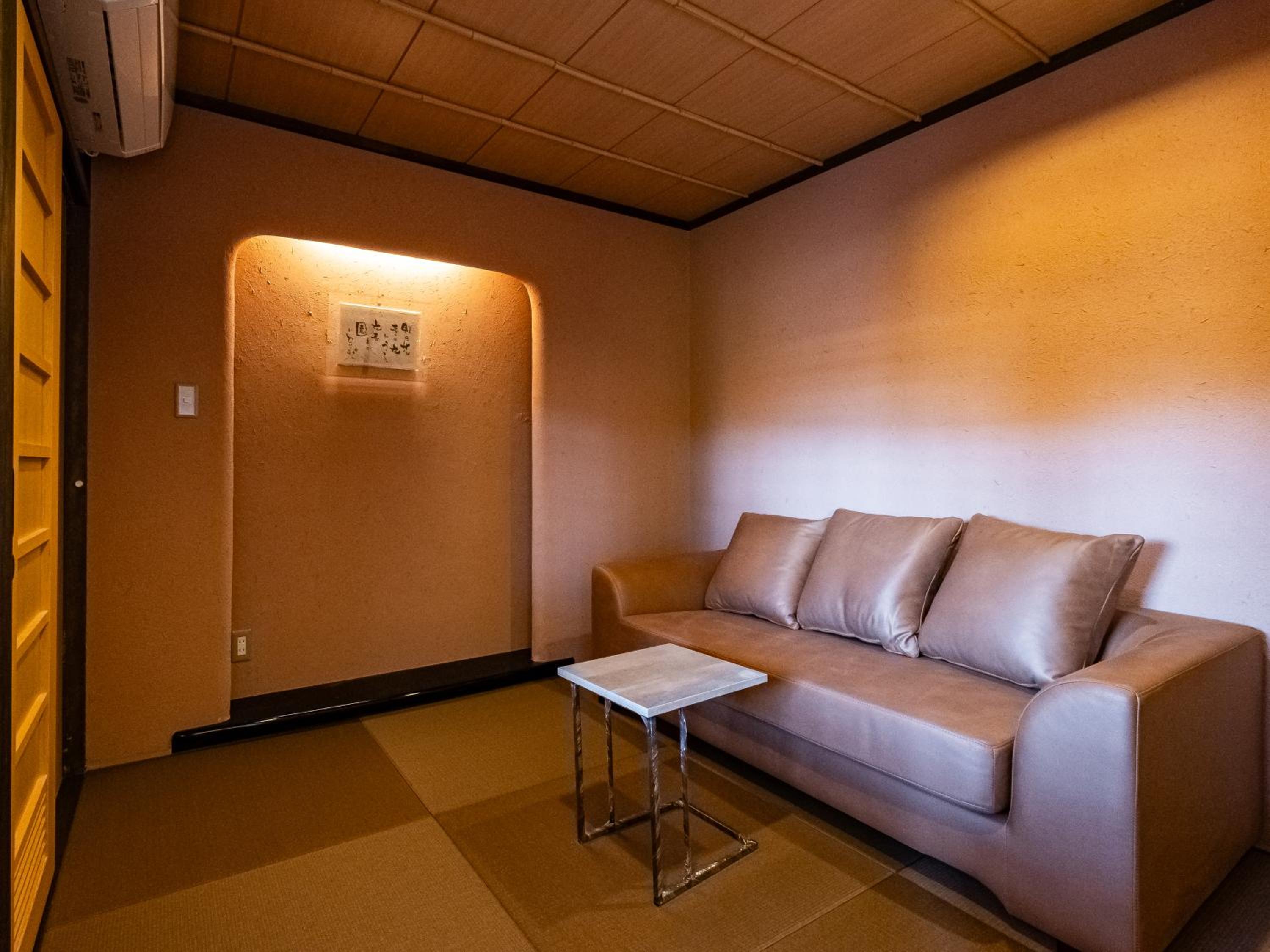 Japanese and Western style room 46㎡ Queen Double with Annex private open-air bath
