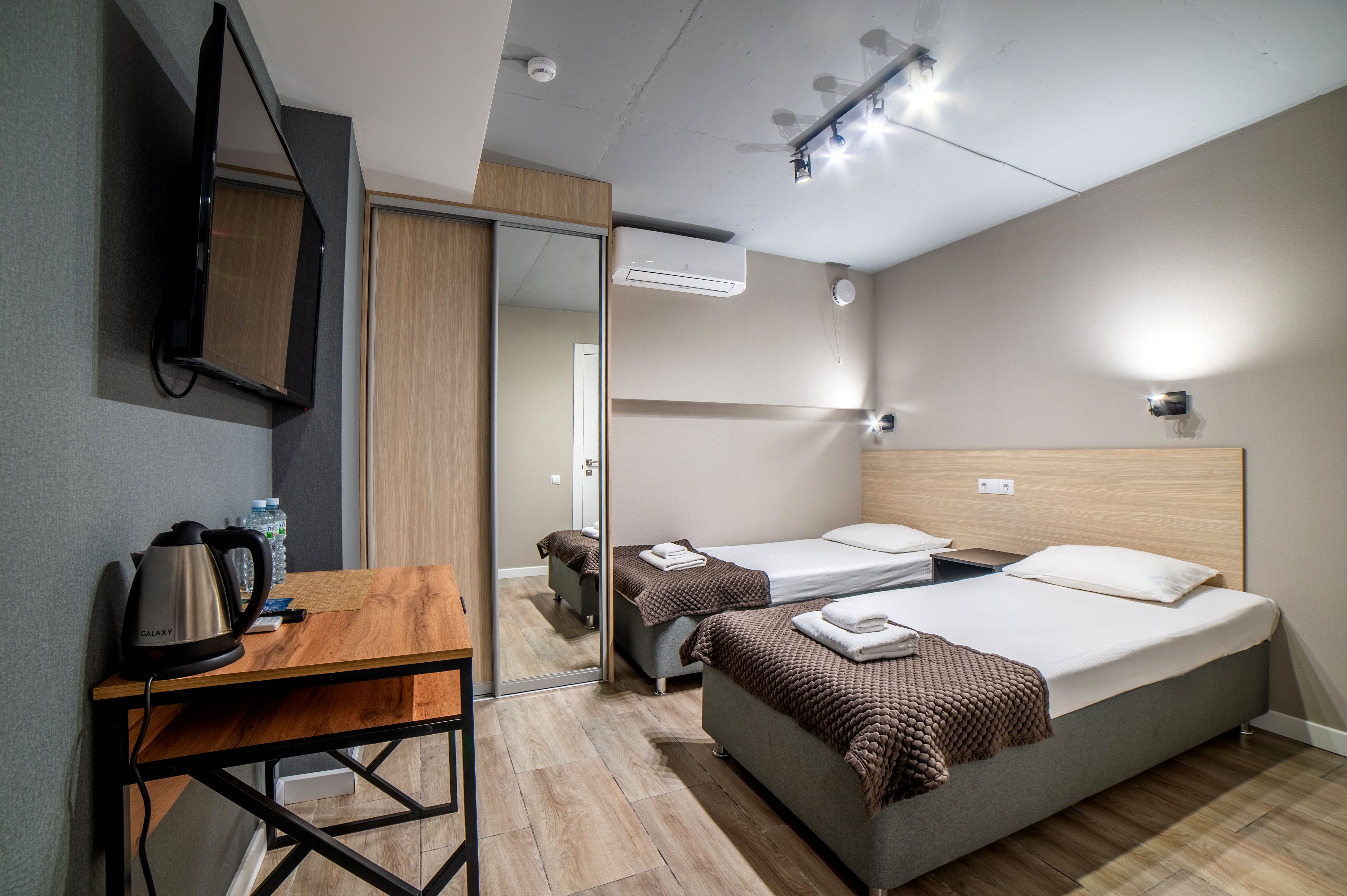 Капсульный двухместный номер (без окна)