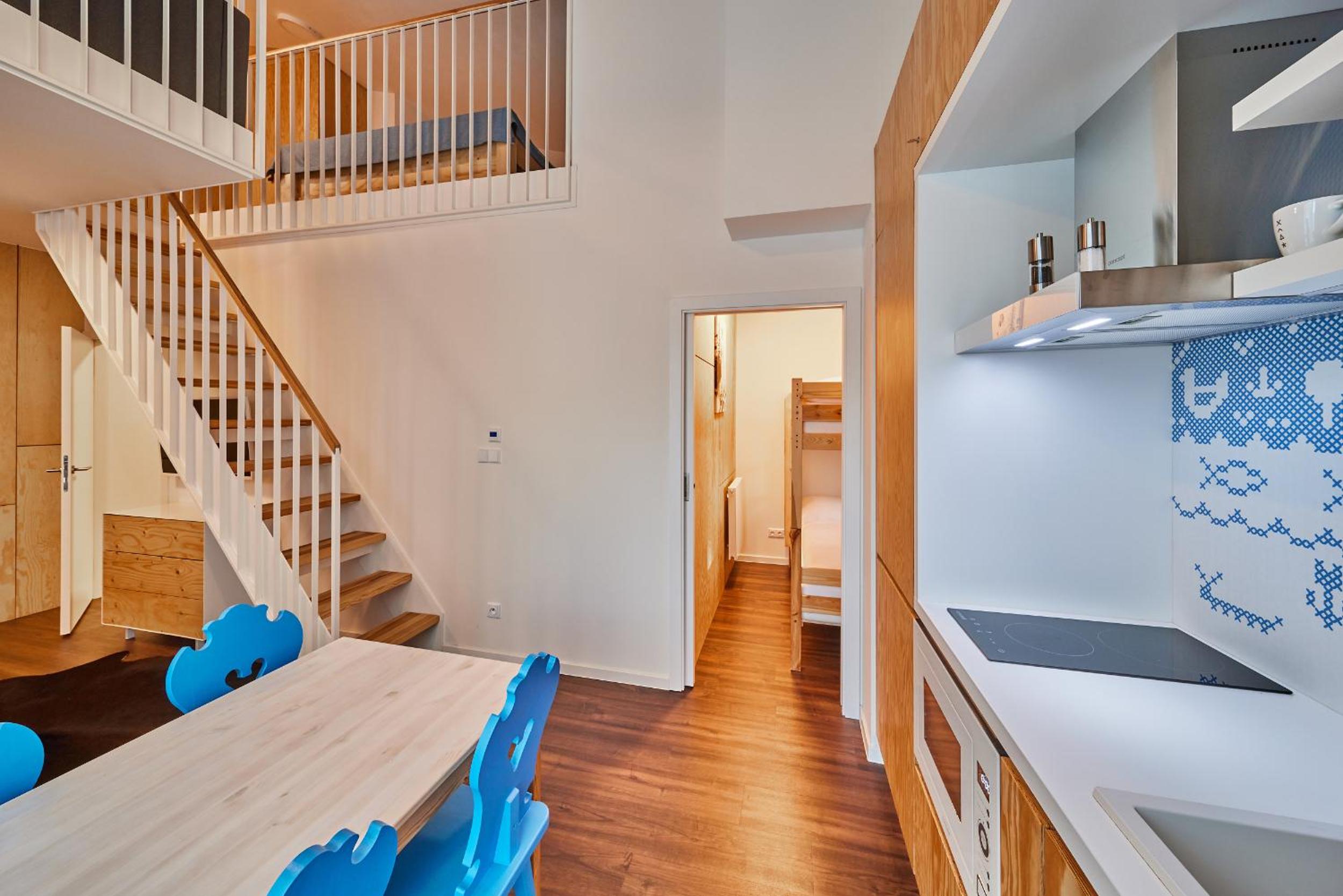 Duplex Studio with Gallery