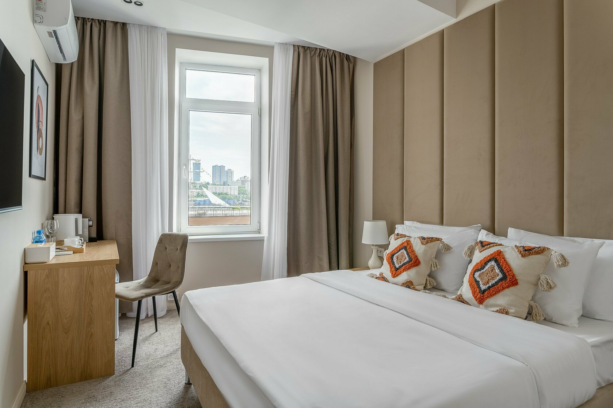 Двухместный номер с частичным видом на море