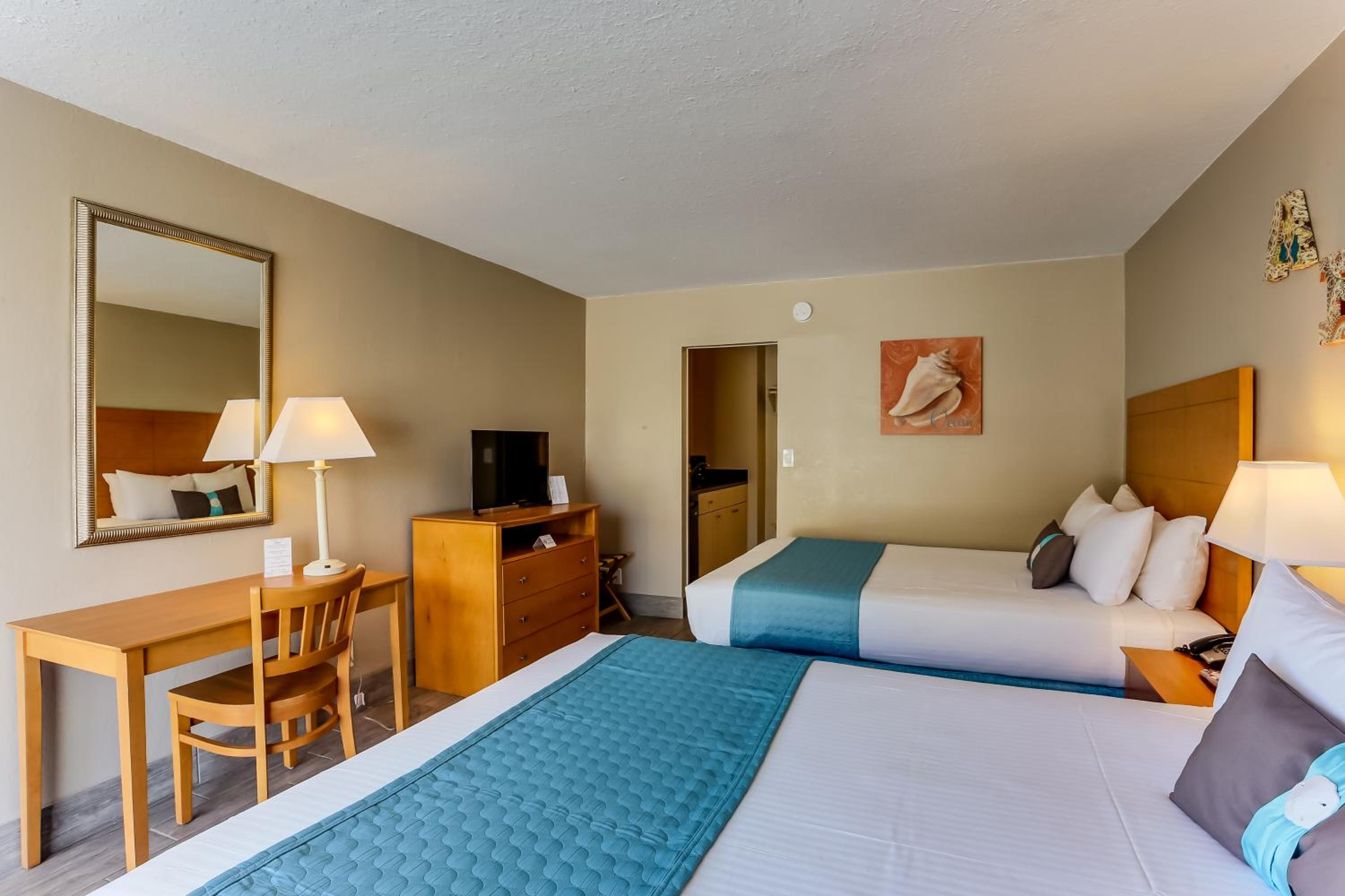 Deluxe Queen Room with Two Queen Beds "Near Ocean" 