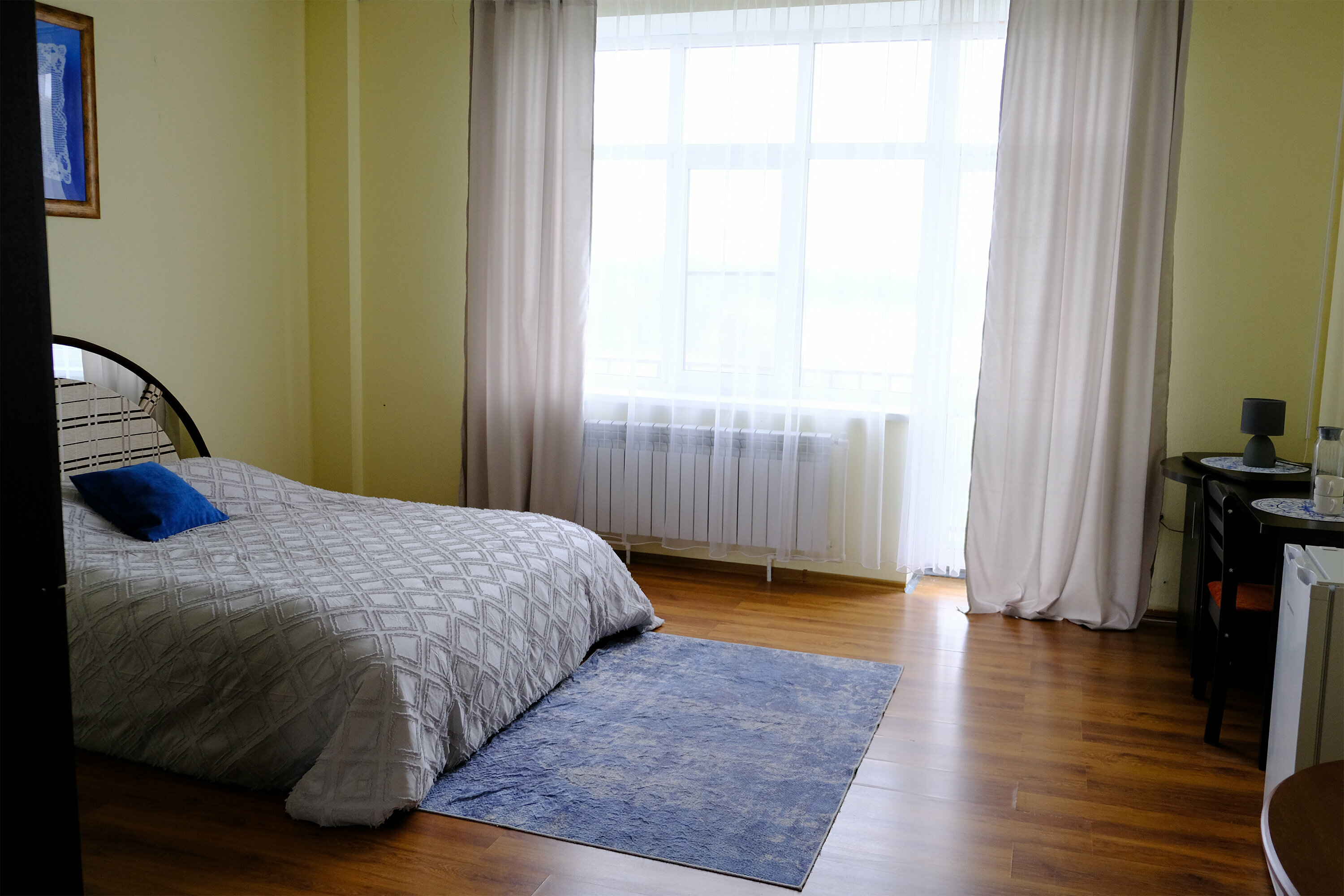 Двухместный номер с 1 кроватью и видом на озеро