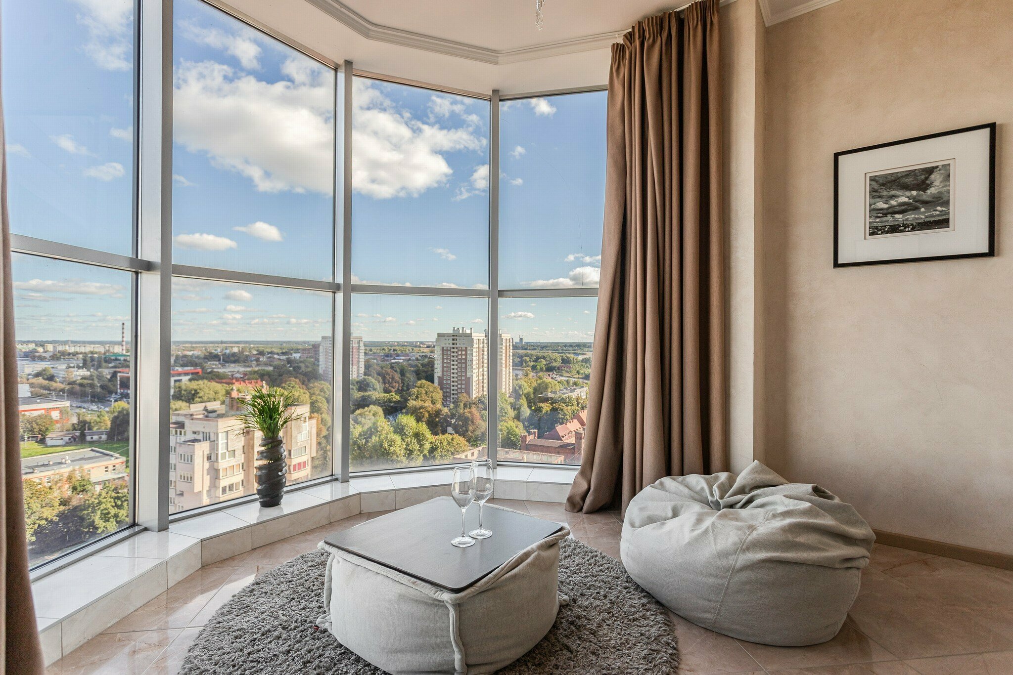 Апартаменты 1к №104, 15 этаж из 21, 57 м2