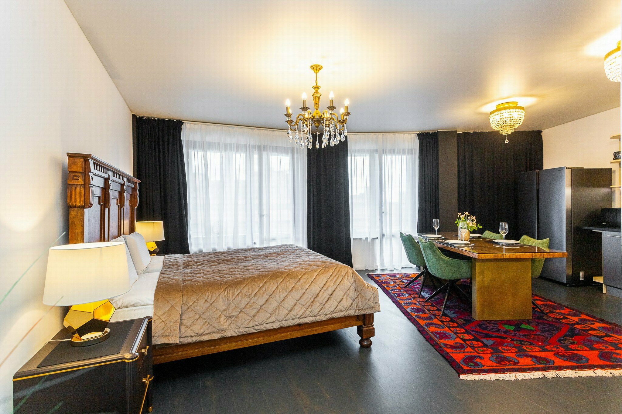 Апартаменты 1к №13, 4 этаж из 7, 70 м2