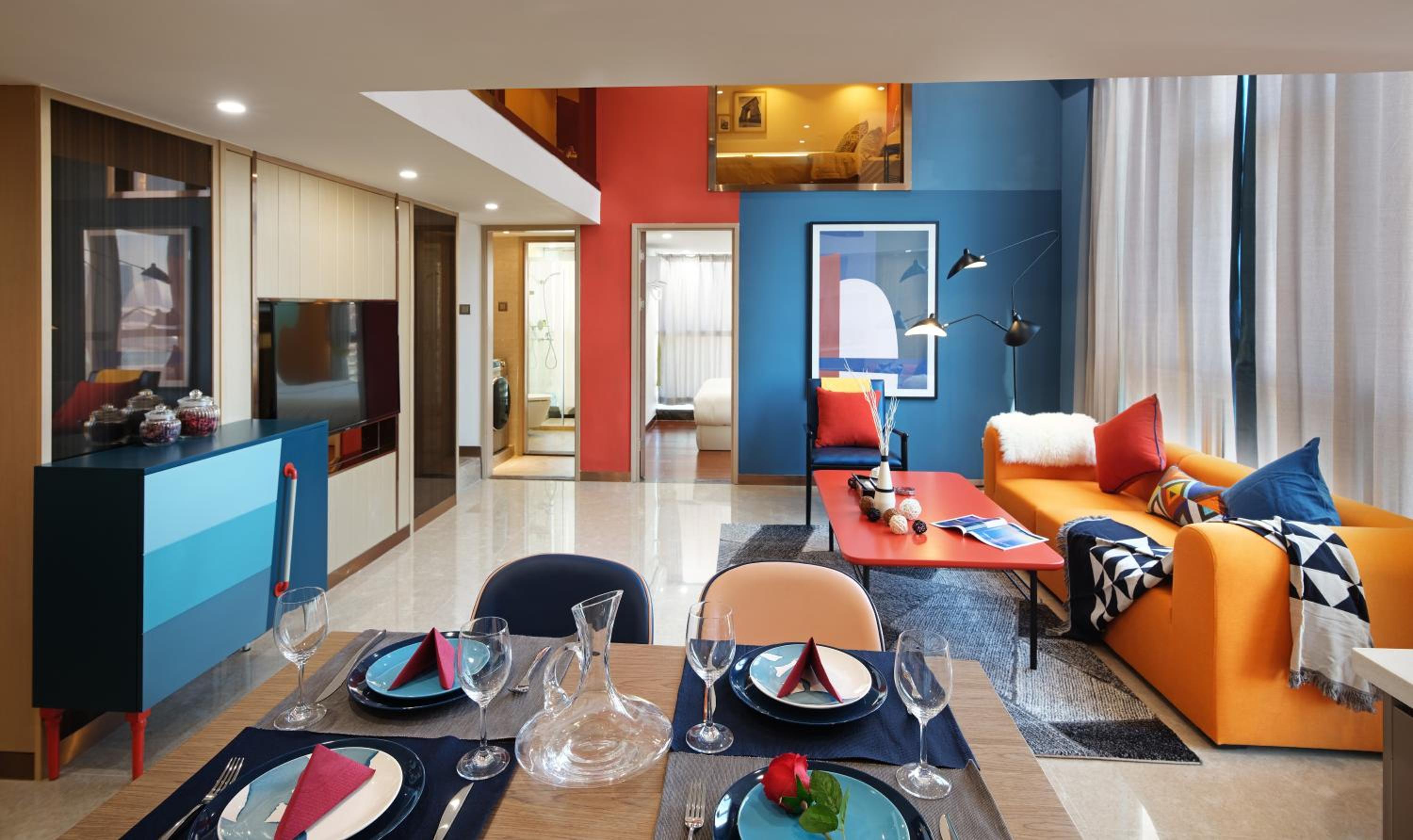 Three-bedroom Suite Duplex(Seaside Style)