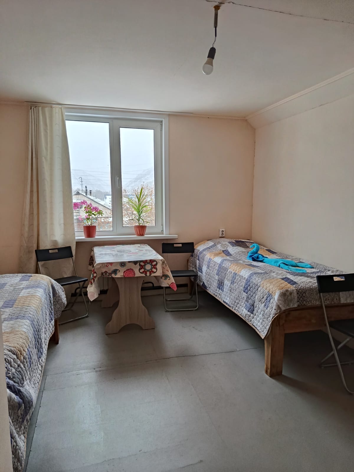 Бюджетный семейный номер №6, удобства на этаже