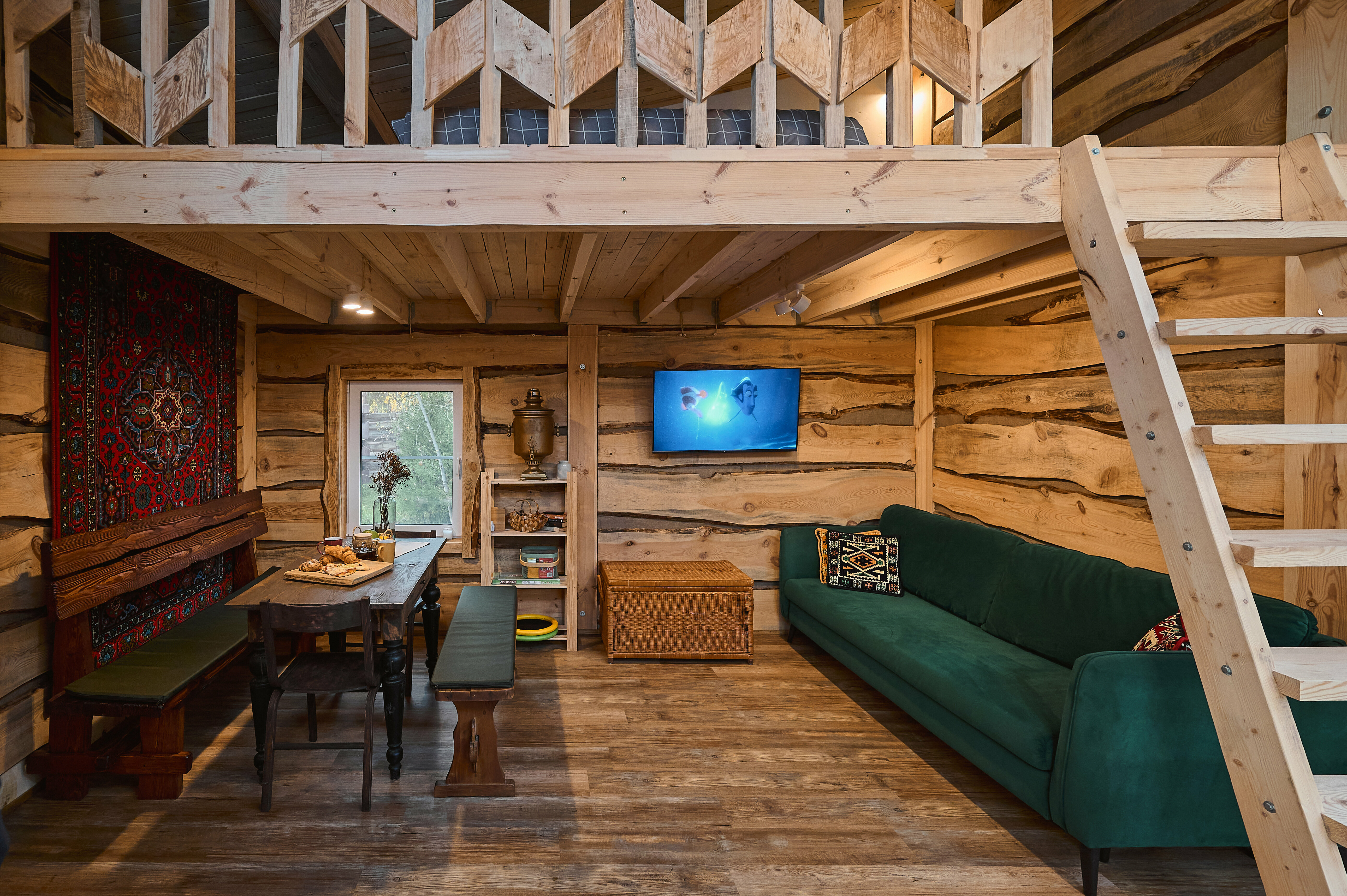 Дом с видом на лес