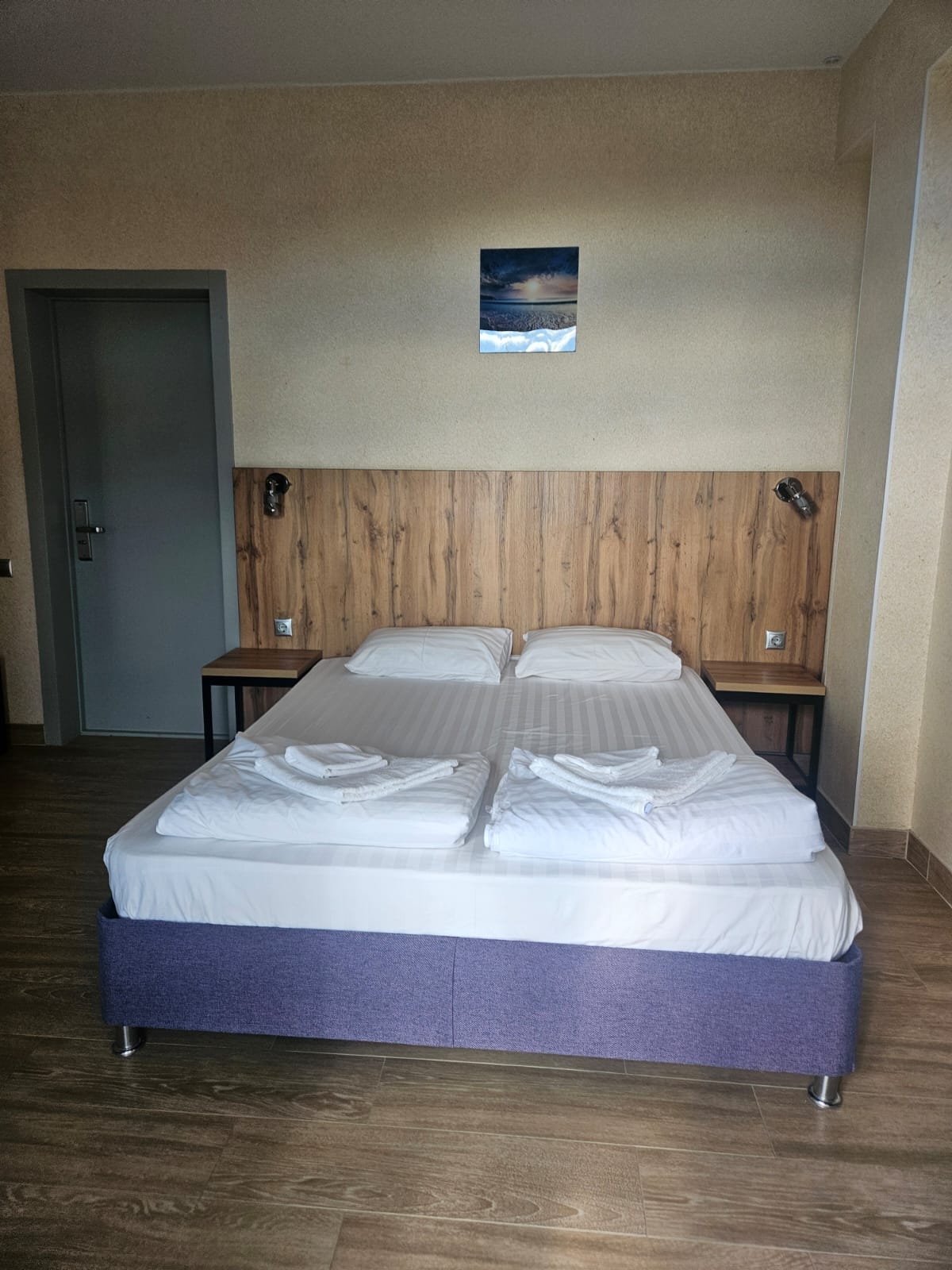 Двухместный номер с 1 кроватью и балконом, вид на море