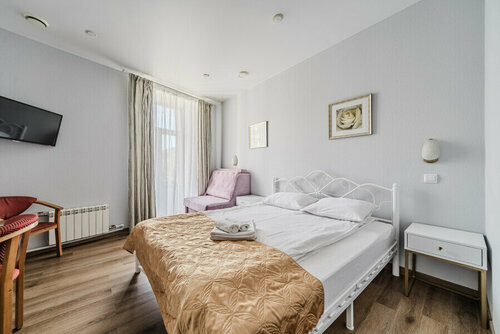 Двухместный номер Делюкс с 1 кроватью и балконом