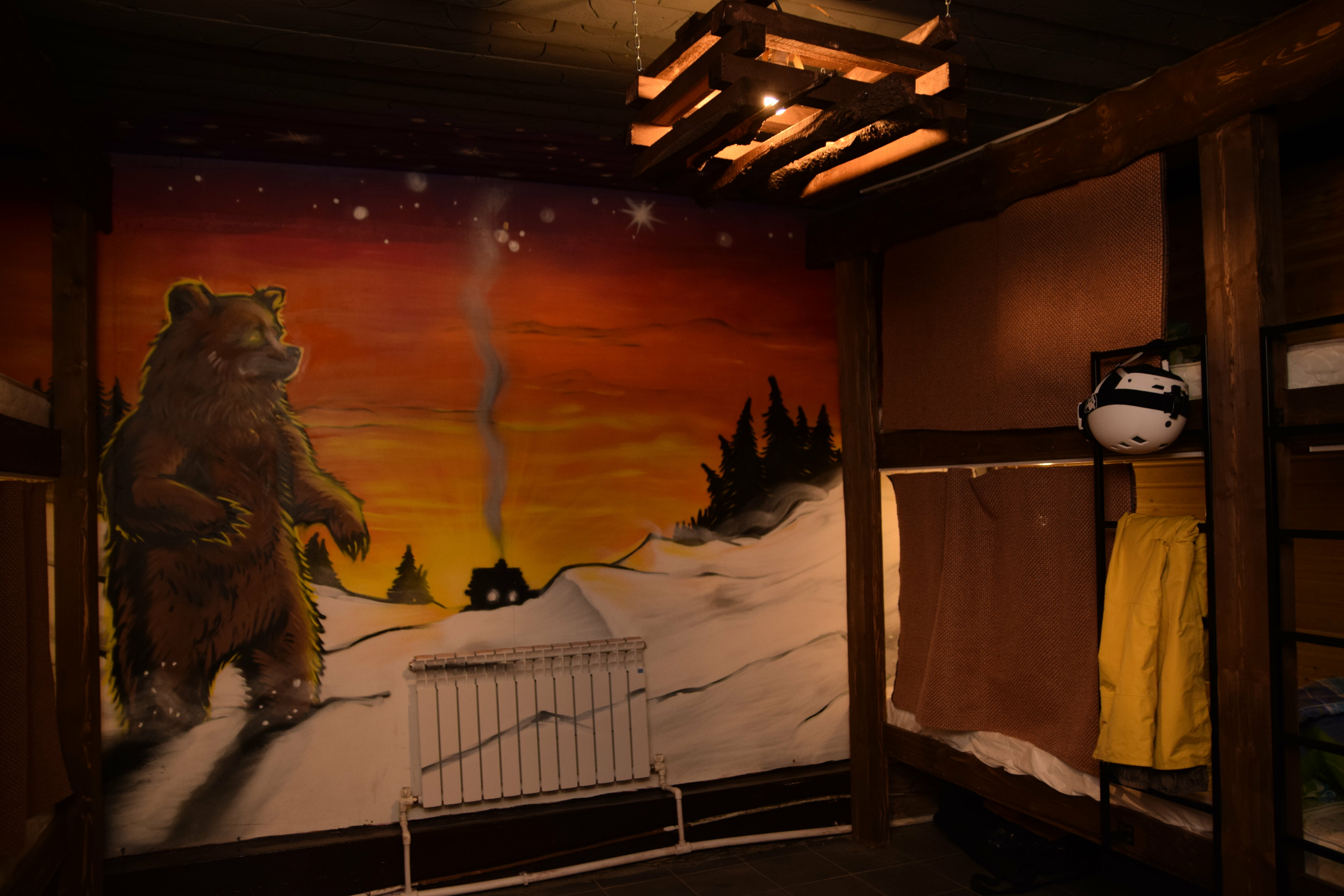 Кровать в общем 8-местном номере для мужчин и женщин №3