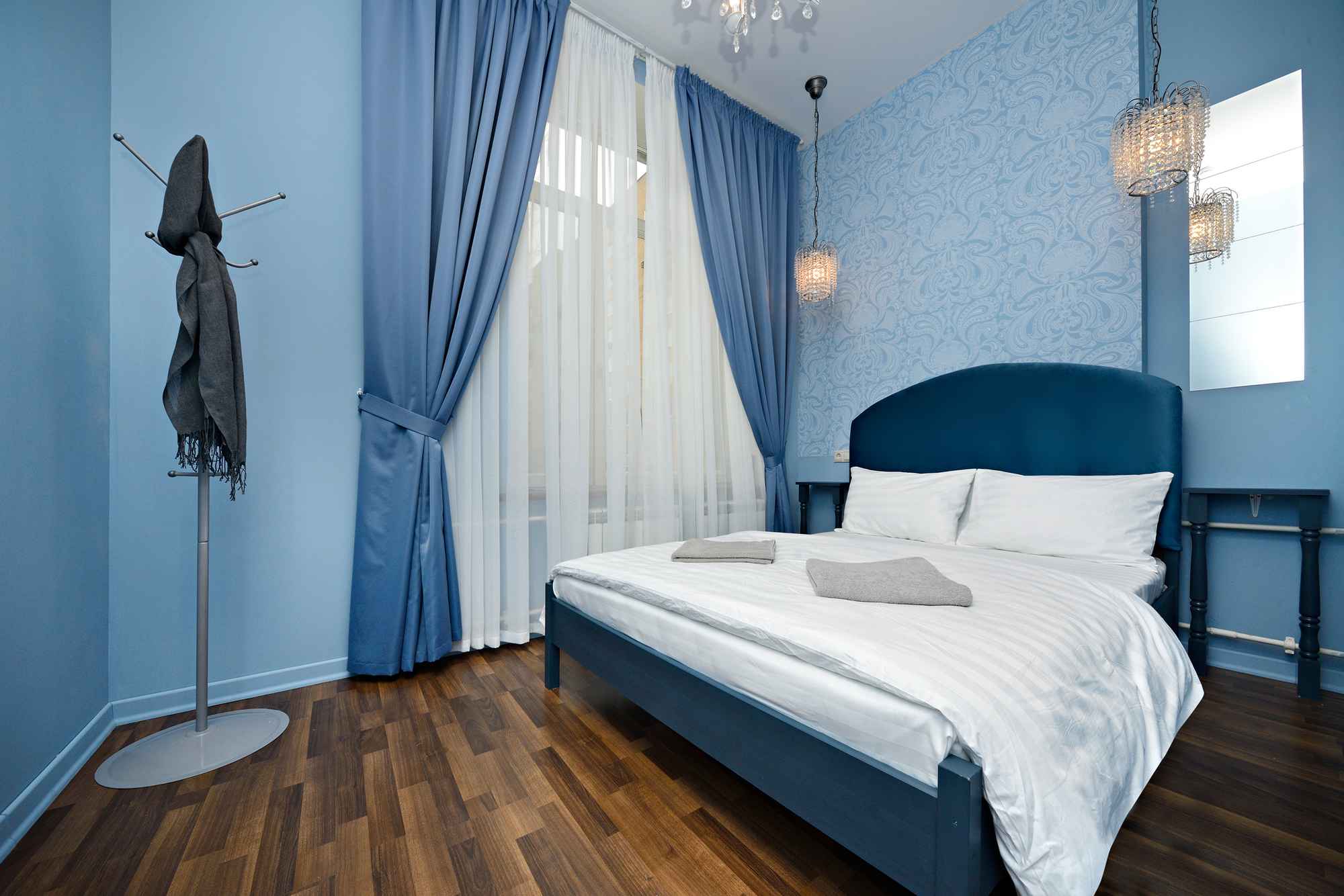 Двухместный номер с 1 кроватью и общей ванной комнатой