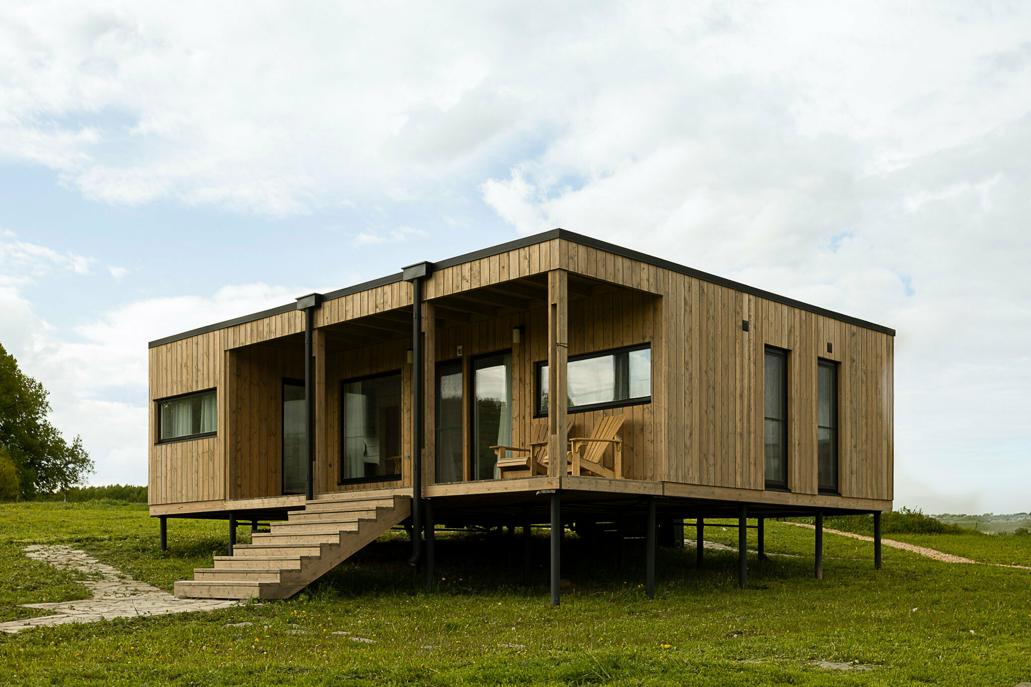 Семейный люкс с видом на реку