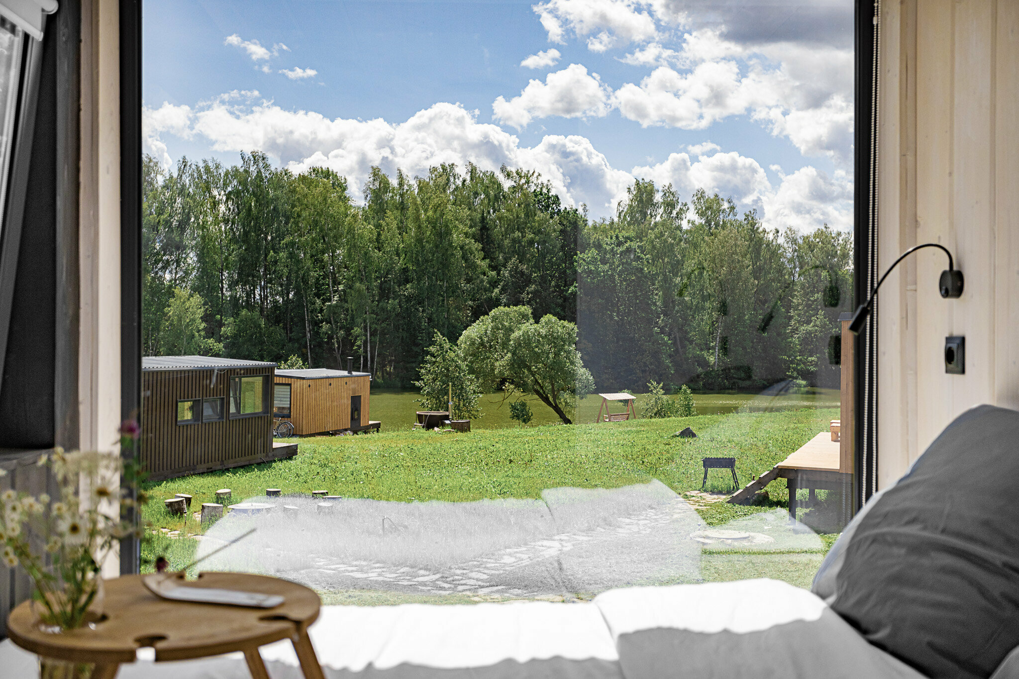 Studio на двоих  с видом на реку (6)